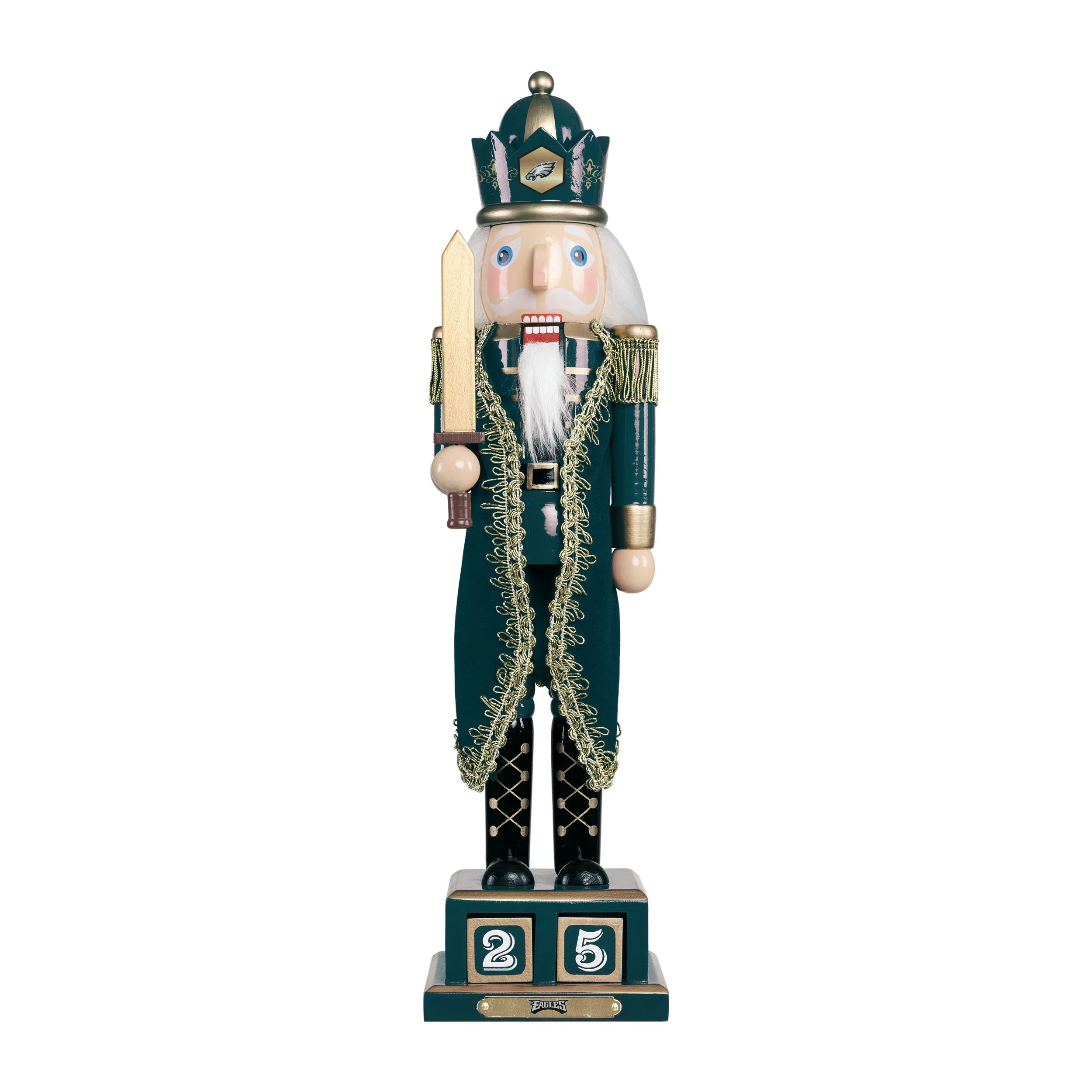 Philadelphia Eagles NFL Countdown Nutcracker
