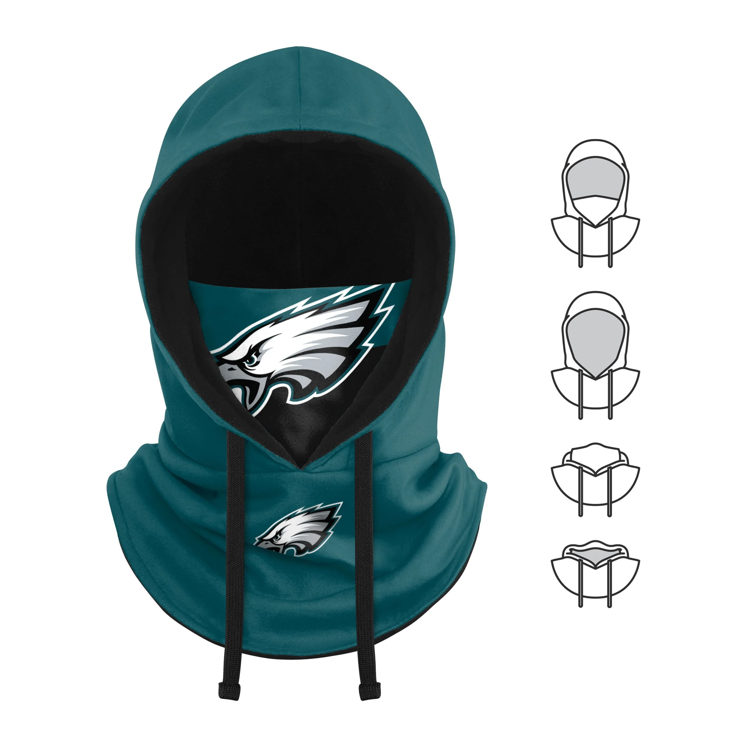 Philadelphia Eagles NFL Drawstring Hooded Gaiter - Image 5
