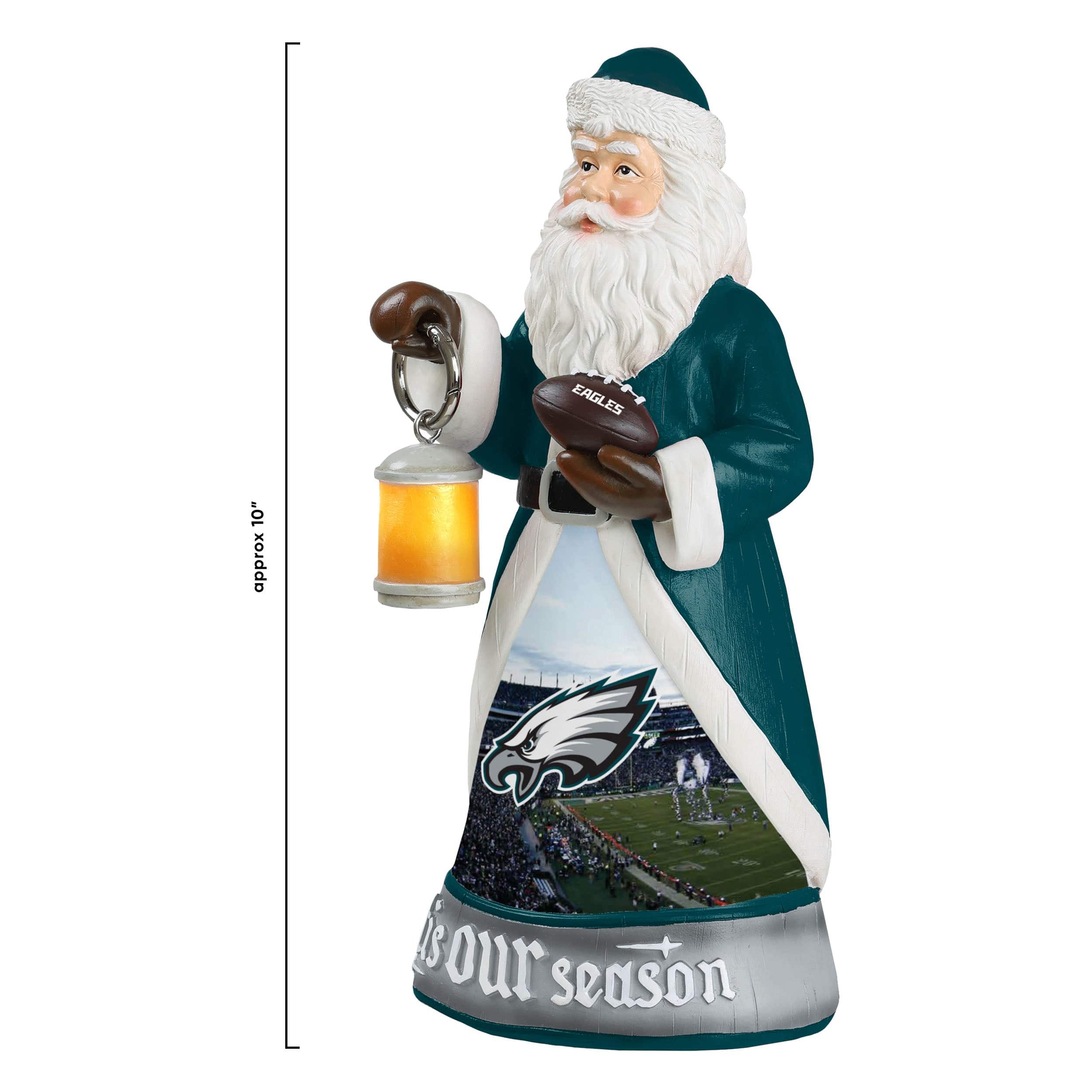 Philadelphia Eagles NFL Figure with Light Up Lantern - Image 5
