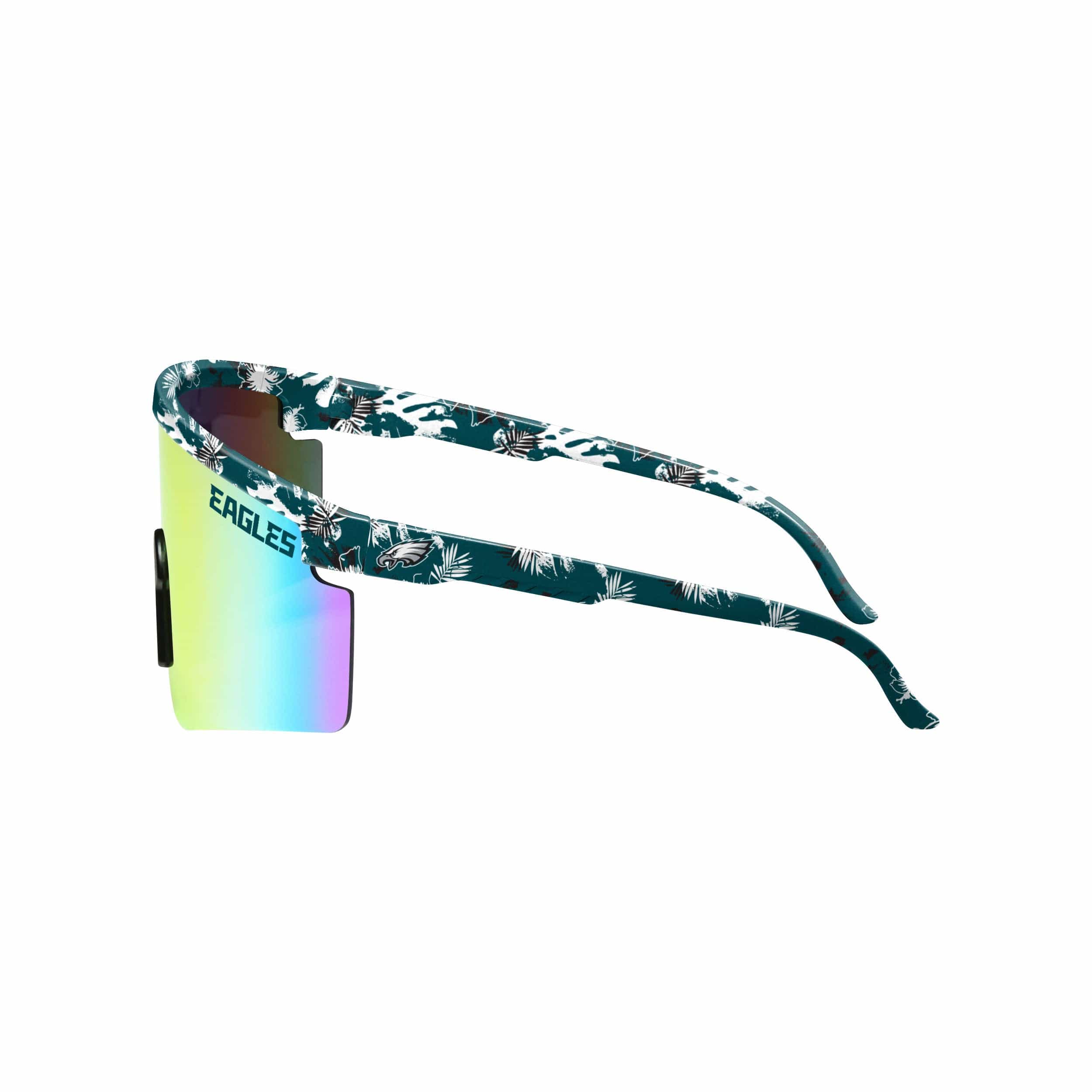 Philadelphia Eagles NFL Floral Large Frame Sunglasses - Image 3
