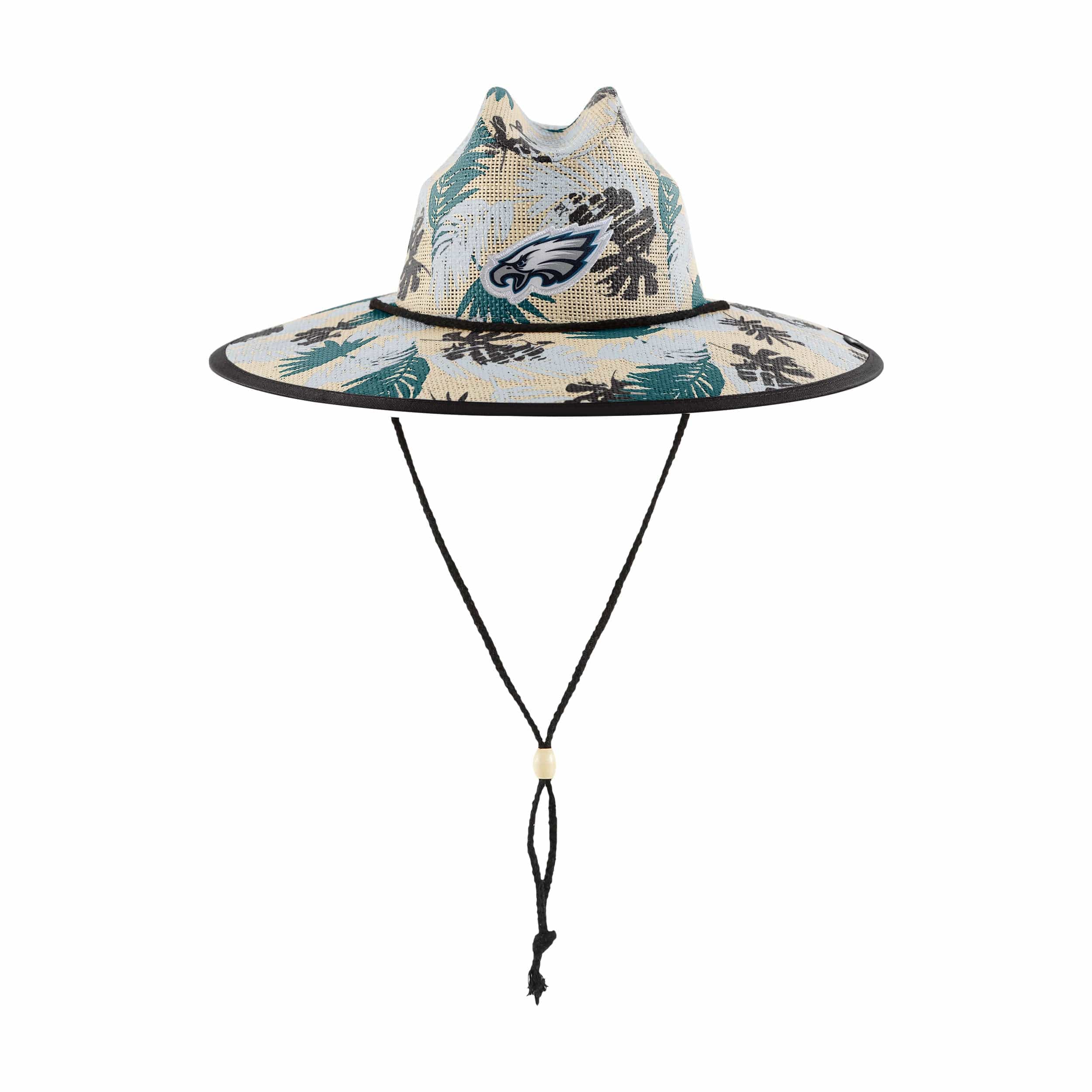 Philadelphia Eagles NFL Floral Printed Straw Hat - Image 3