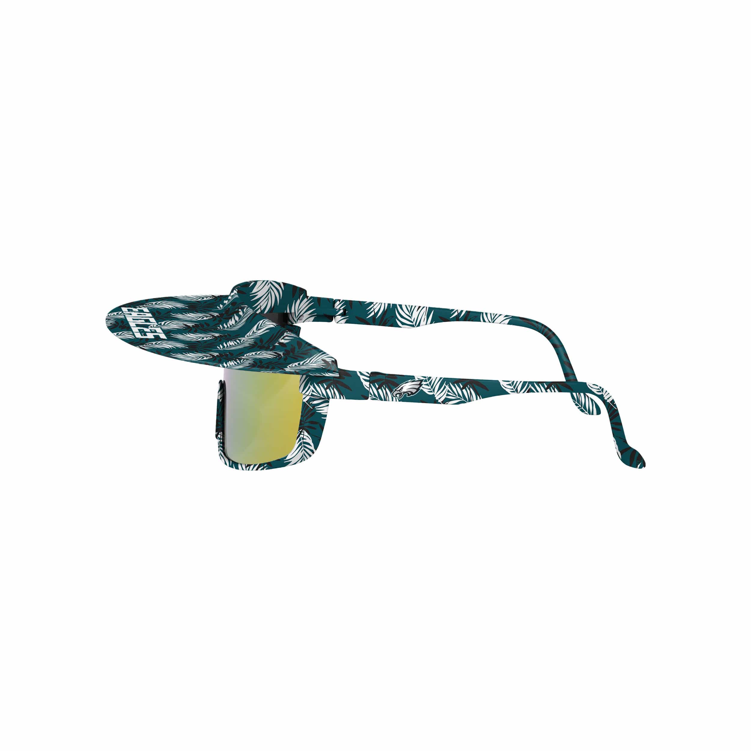 Philadelphia Eagles NFL Floral Visor Sunglasses - Image 3