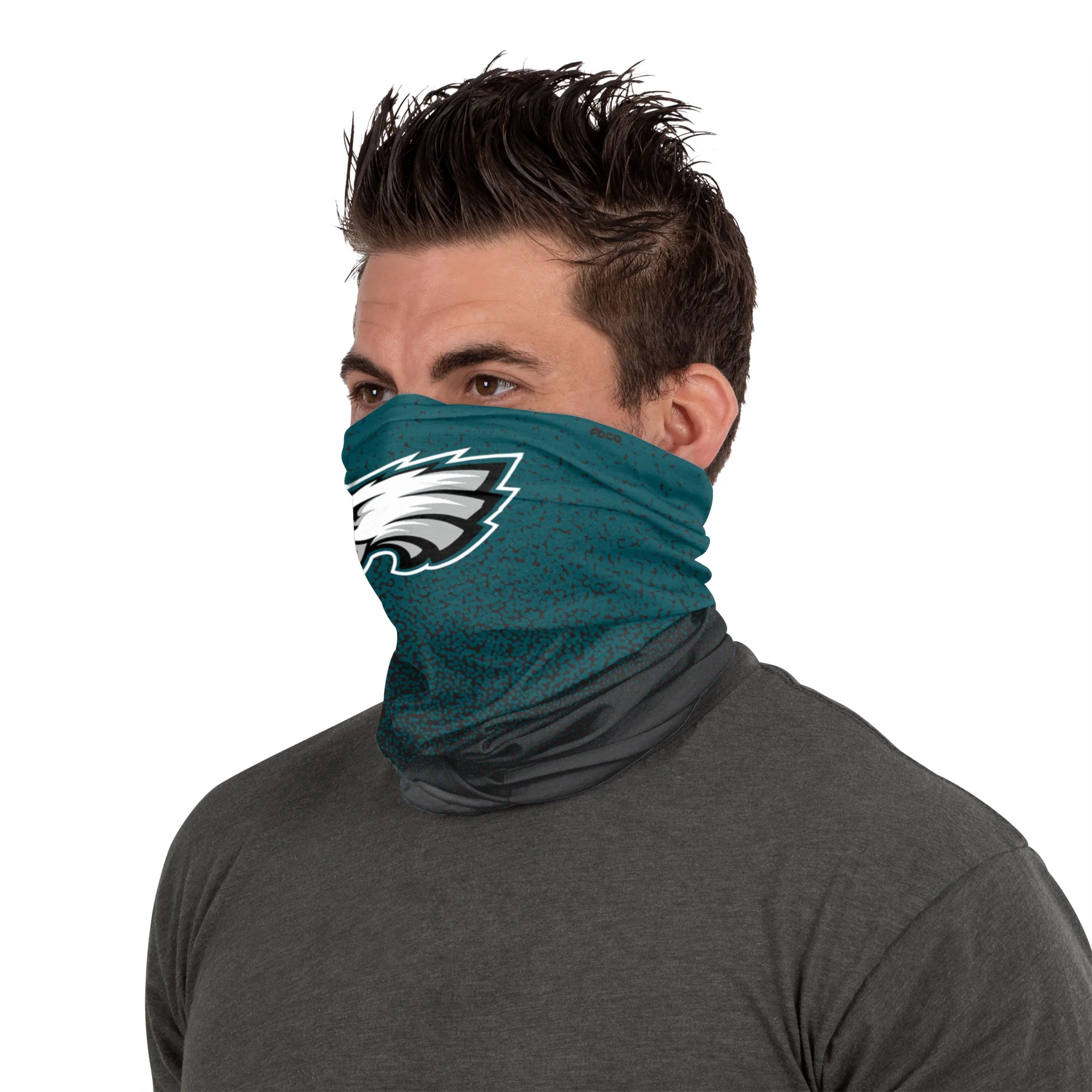 Philadelphia Eagles NFL Gradient Fleece Gaiter Scarf - Image 2