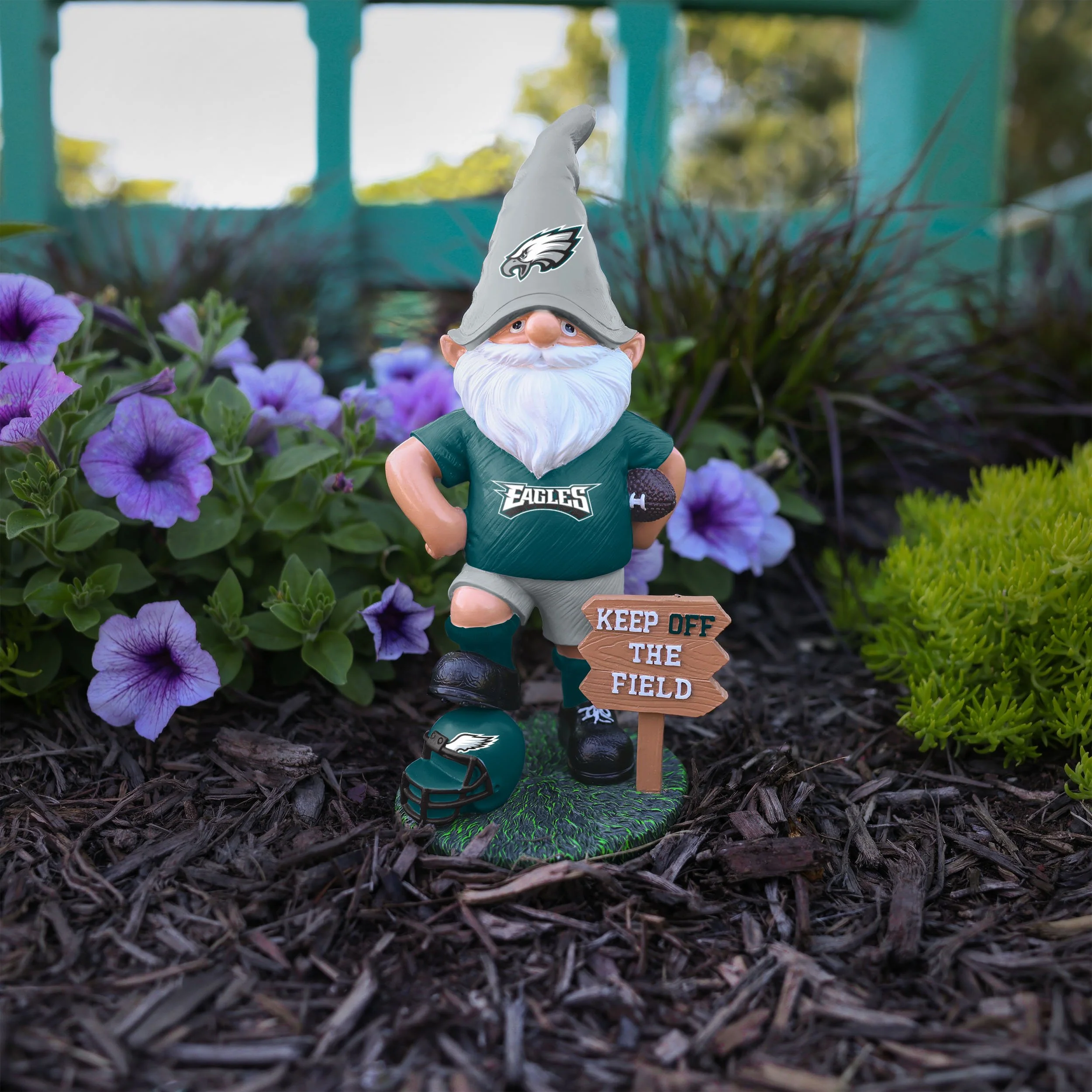 Philadelphia Eagles NFL Keep Off The Field Gnome - Image 5