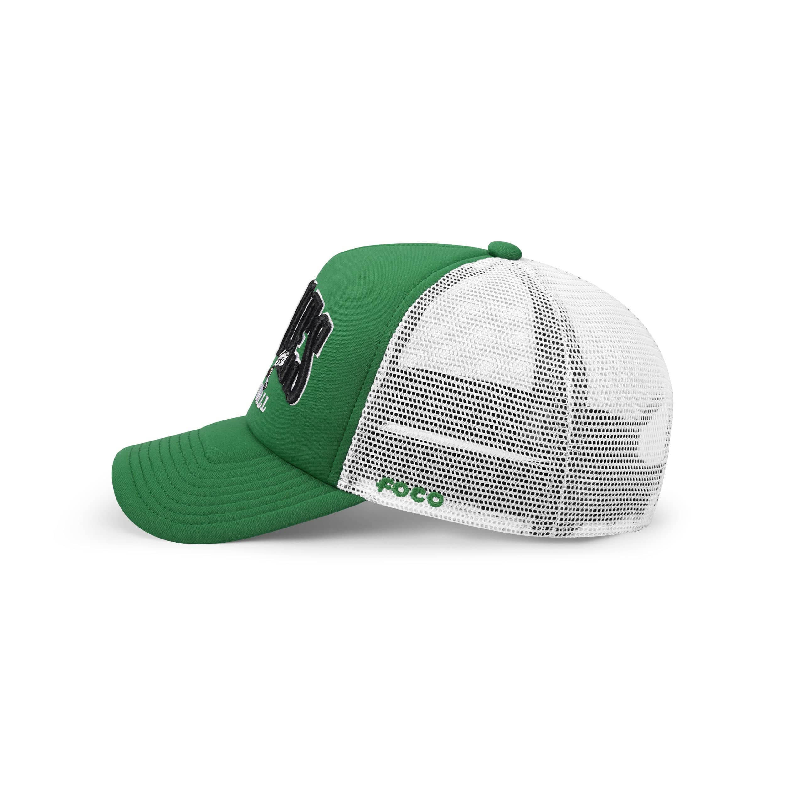 Philadelphia Eagles NFL Kelly Green Retro Foam Trucker RF Cap - Image 2