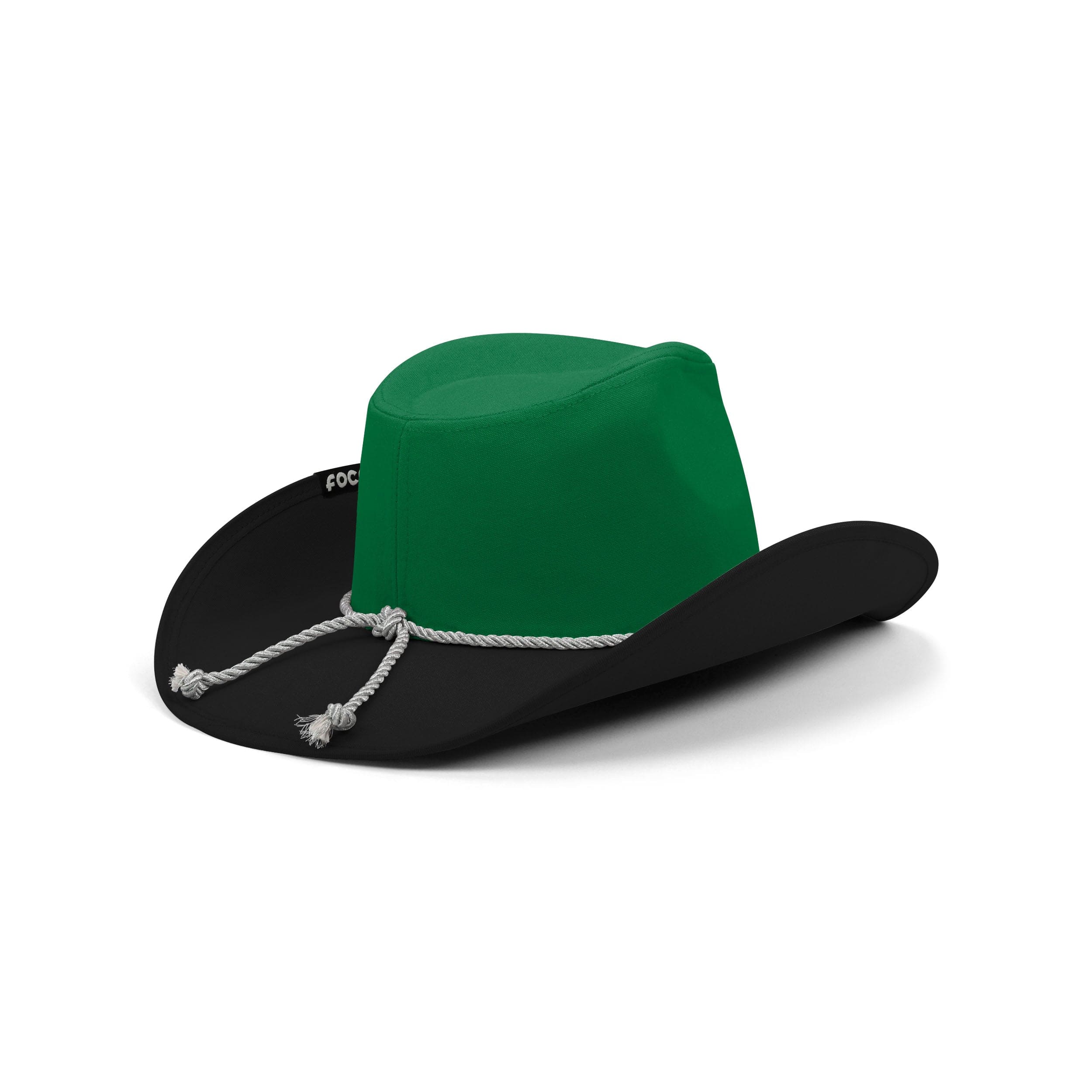 Philadelphia Eagles NFL Kelly Green Two Tone Cowboy Hat - Image 4