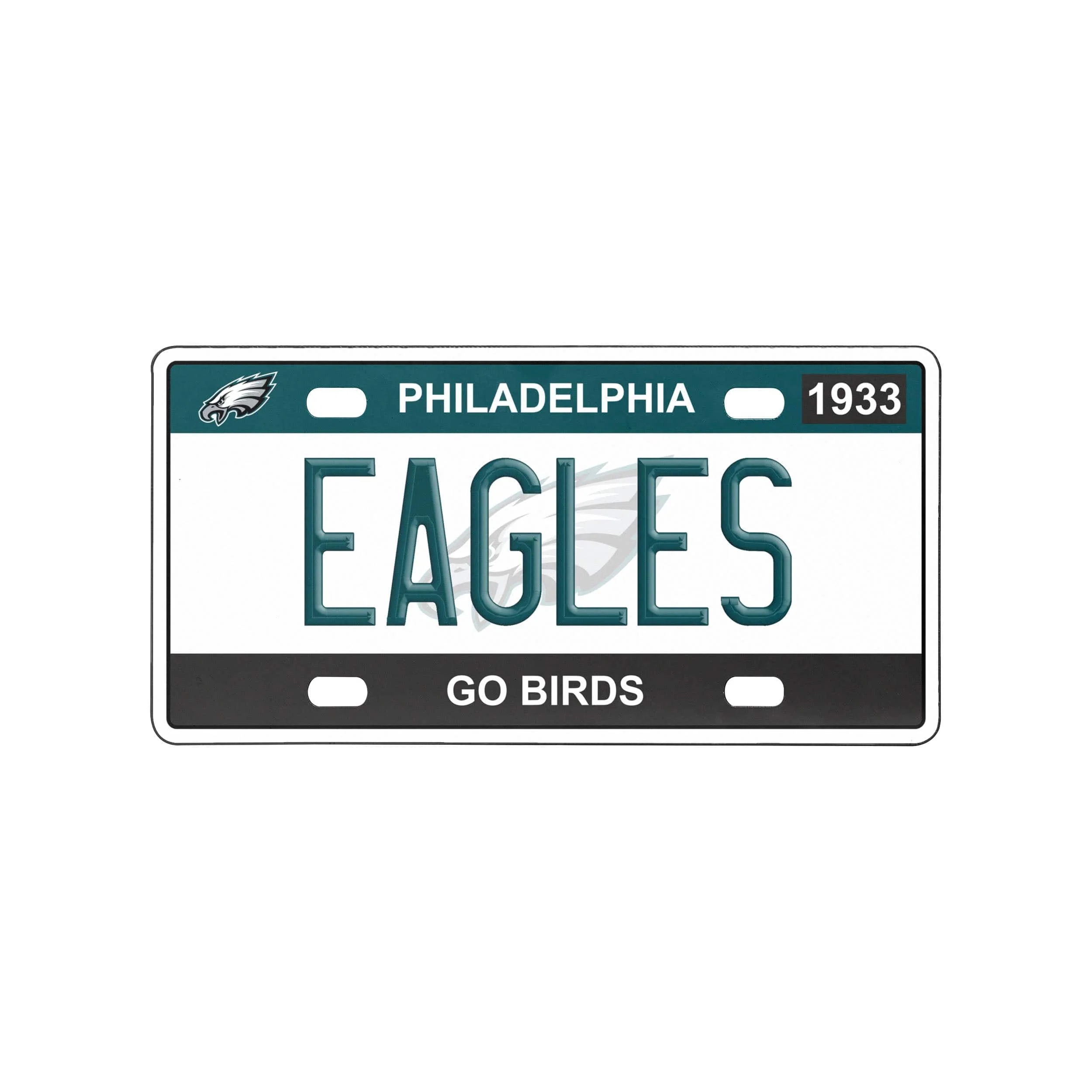 Philadelphia Eagles NFL License Plate Wall Sign
