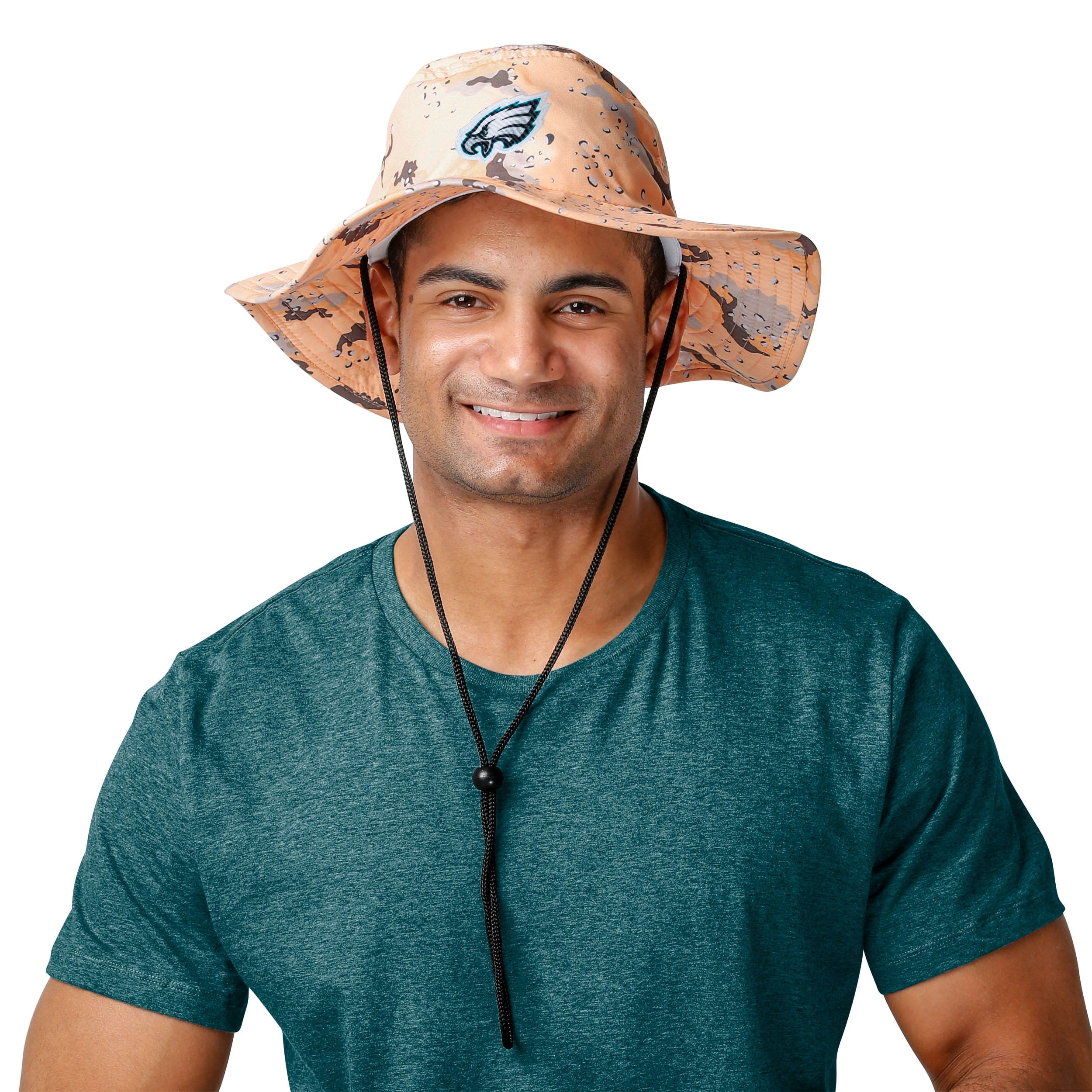 Philadelphia Eagles NFL Light Desert Camo Boonie Hat - Image 2