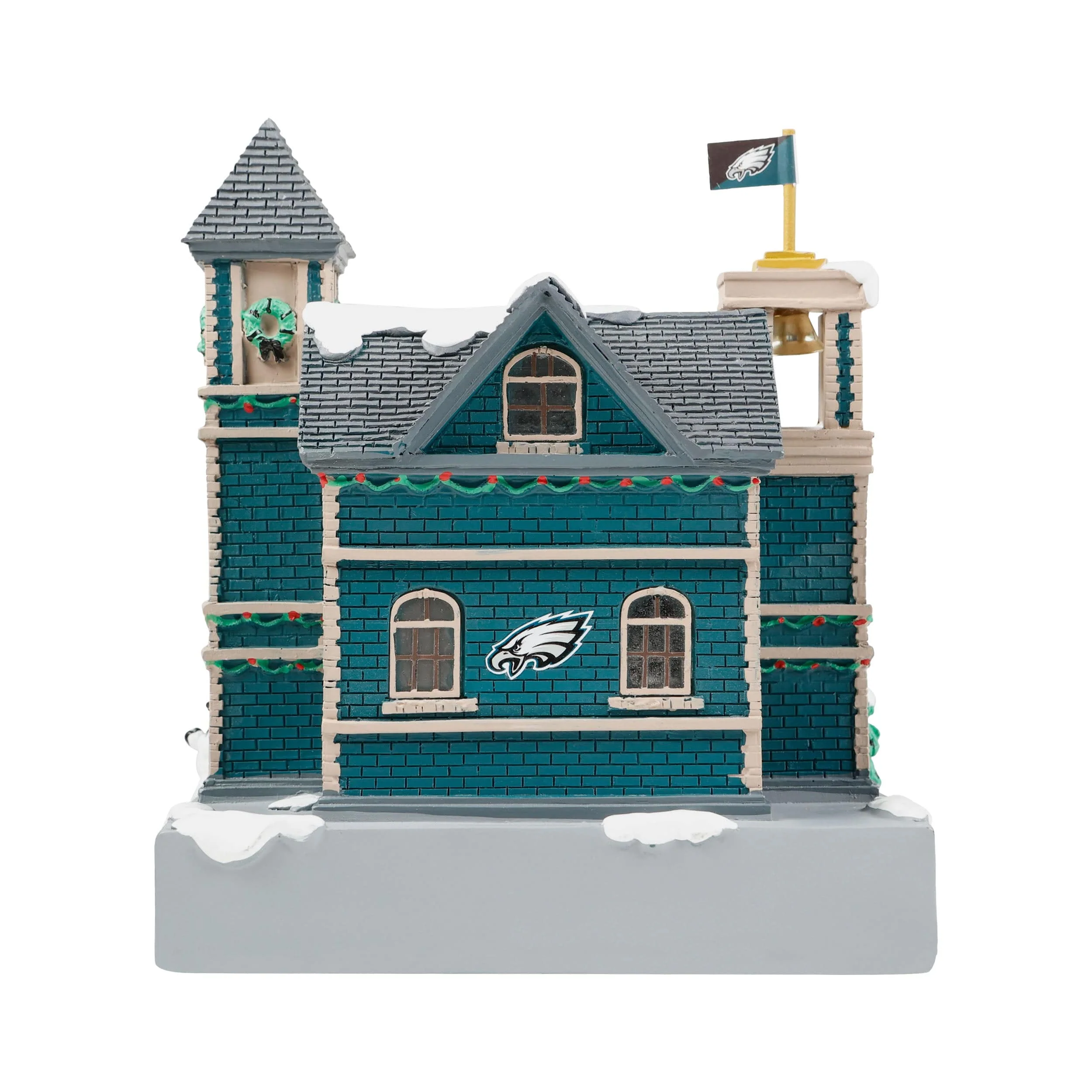 Philadelphia Eagles NFL Light Up Resin Team Firehouse - Image 5