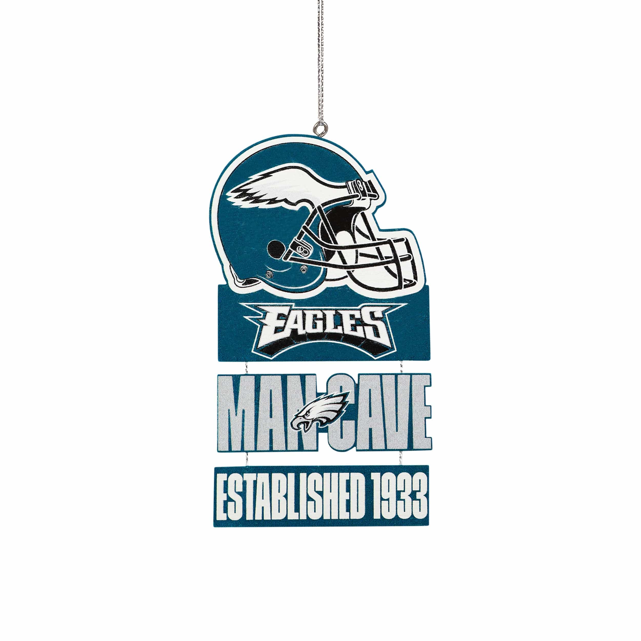 Philadelphia Eagles NFL Mancave Sign Ornament