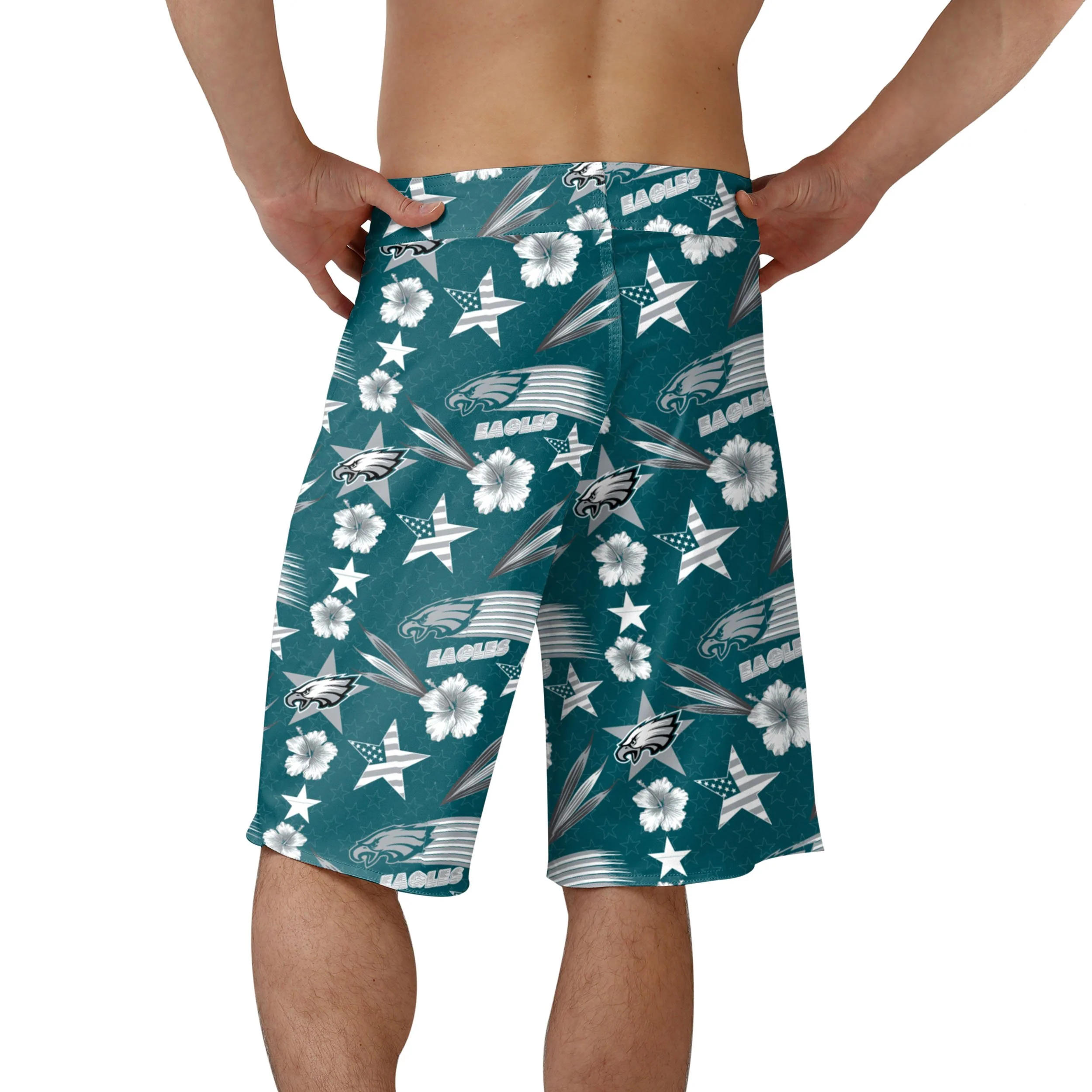 Philadelphia Eagles NFL Mens Americana Boardshorts - Image 3