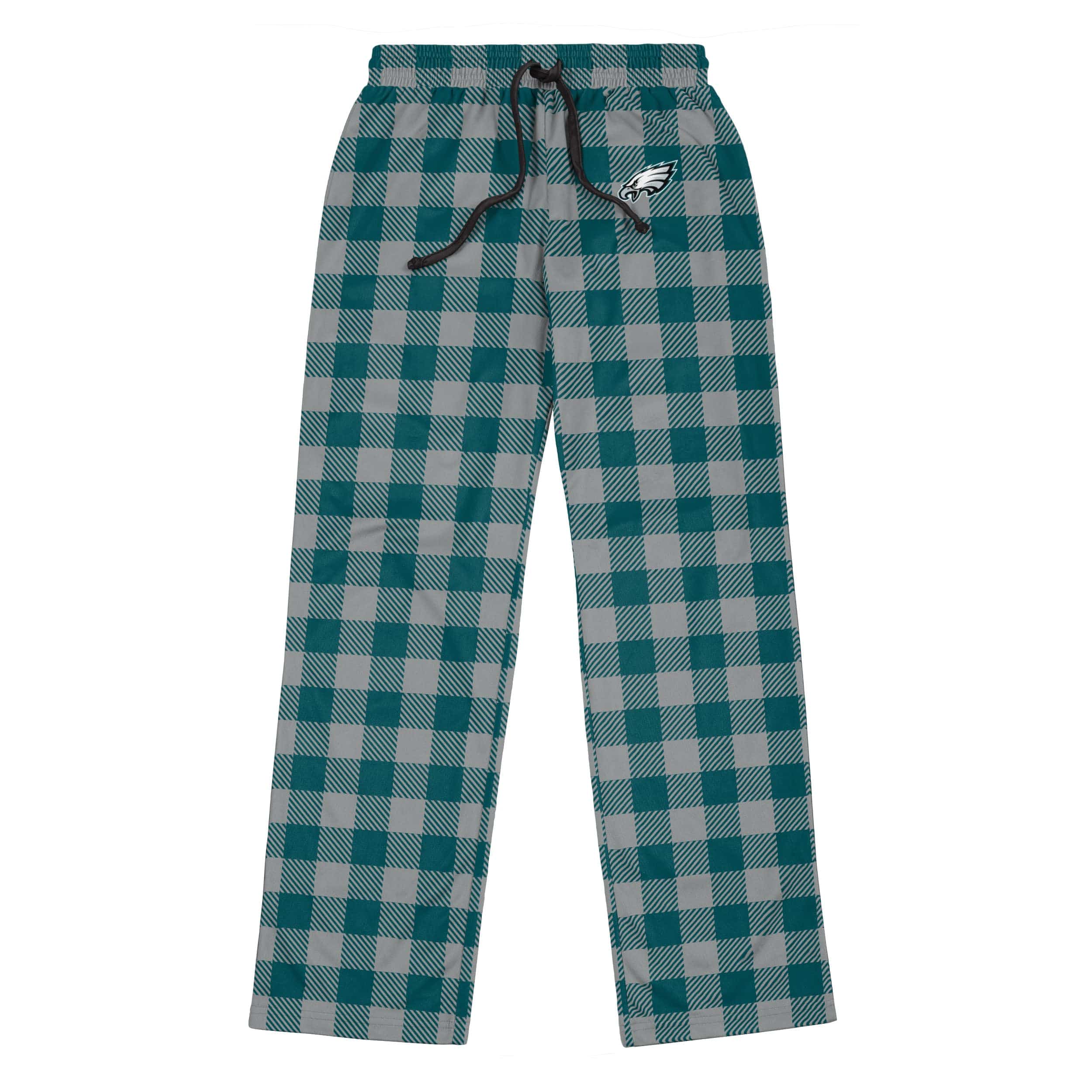Philadelphia Eagles NFL Mens Buffalo Check Lounge Pants - Image 4