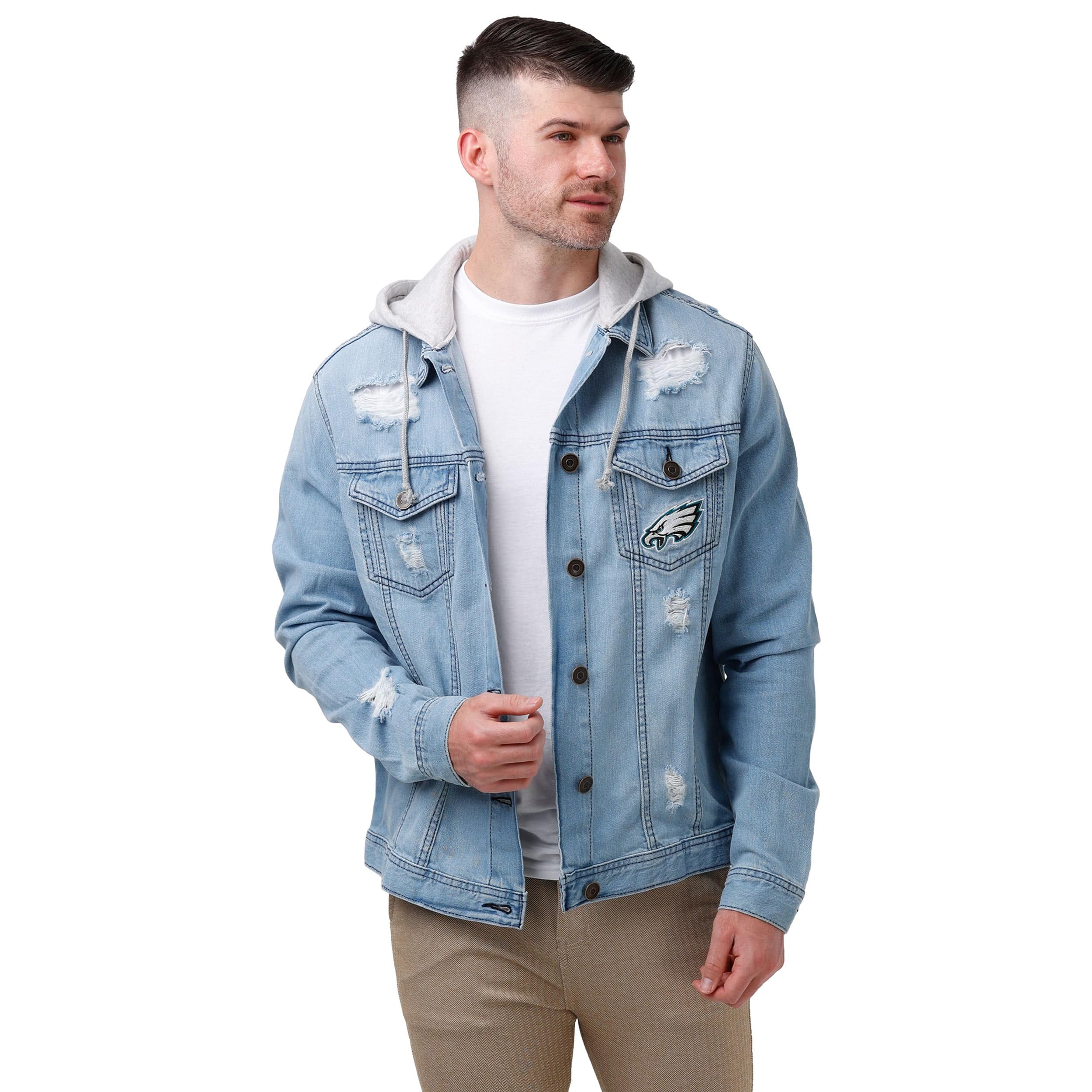 Philadelphia Eagles NFL Mens Denim Days Jacket