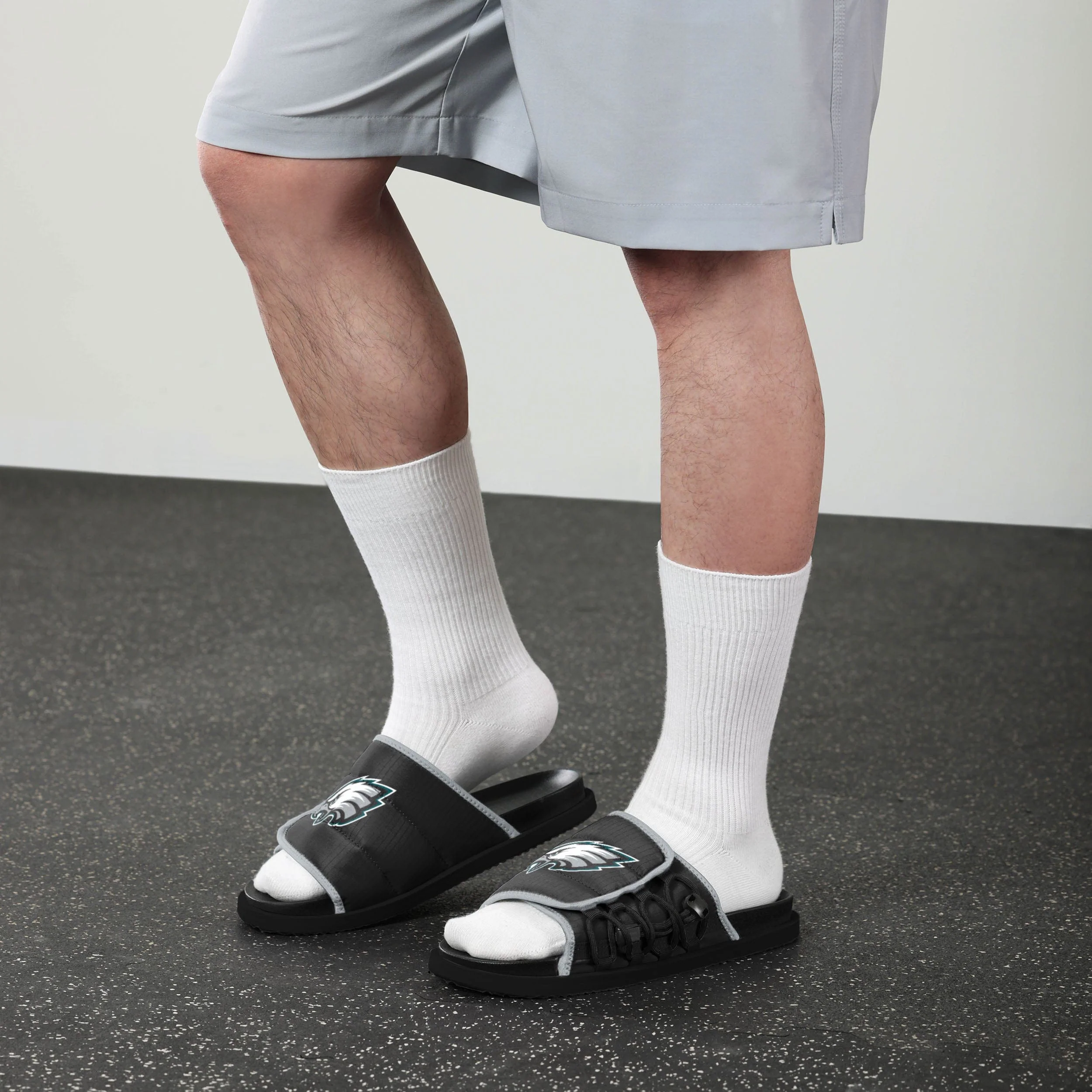 Philadelphia Eagles NFL Mens Future Slide Flip Flops - Image 5