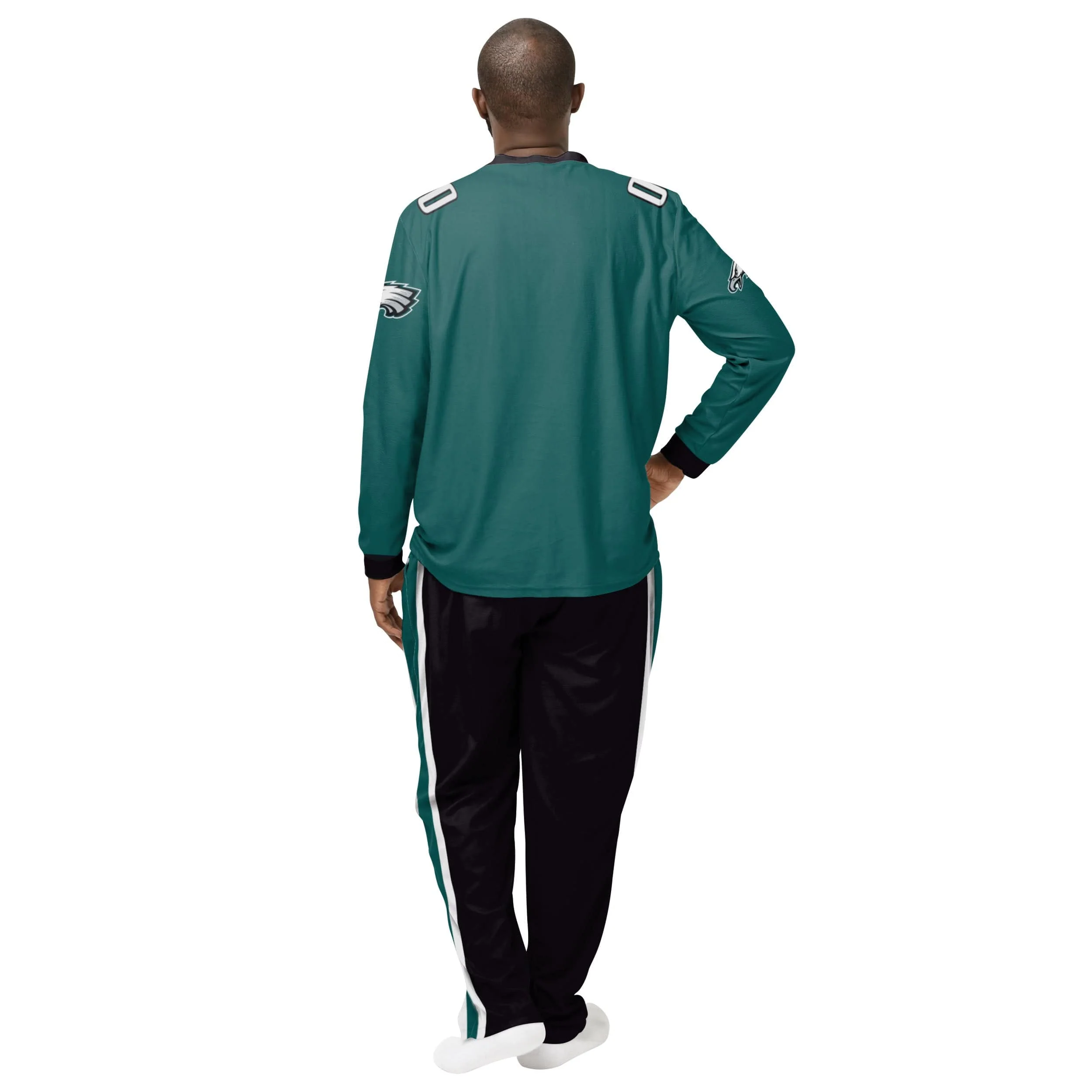 Philadelphia Eagles NFL Mens Gameday Ready Pajama Set - Image 2