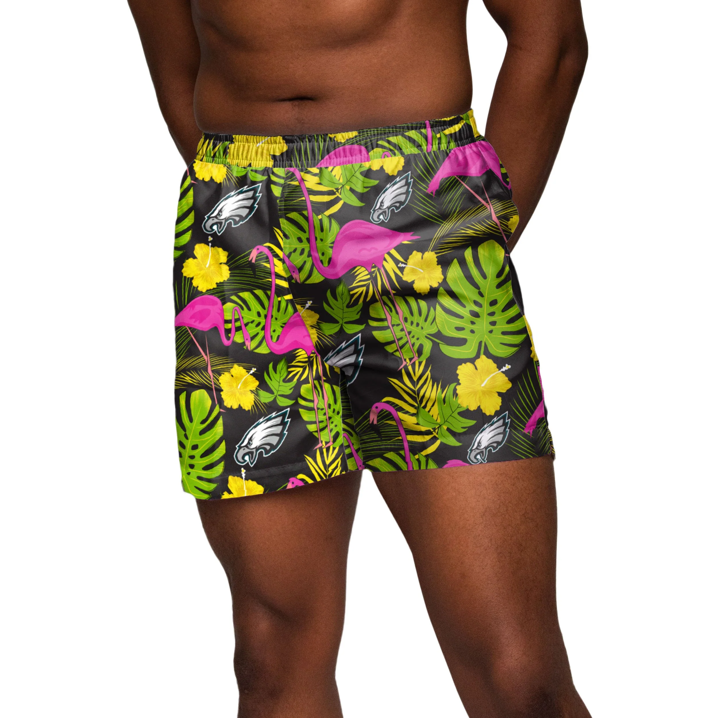 Philadelphia Eagles NFL Mens Highlights Swimming Trunks - Image 2