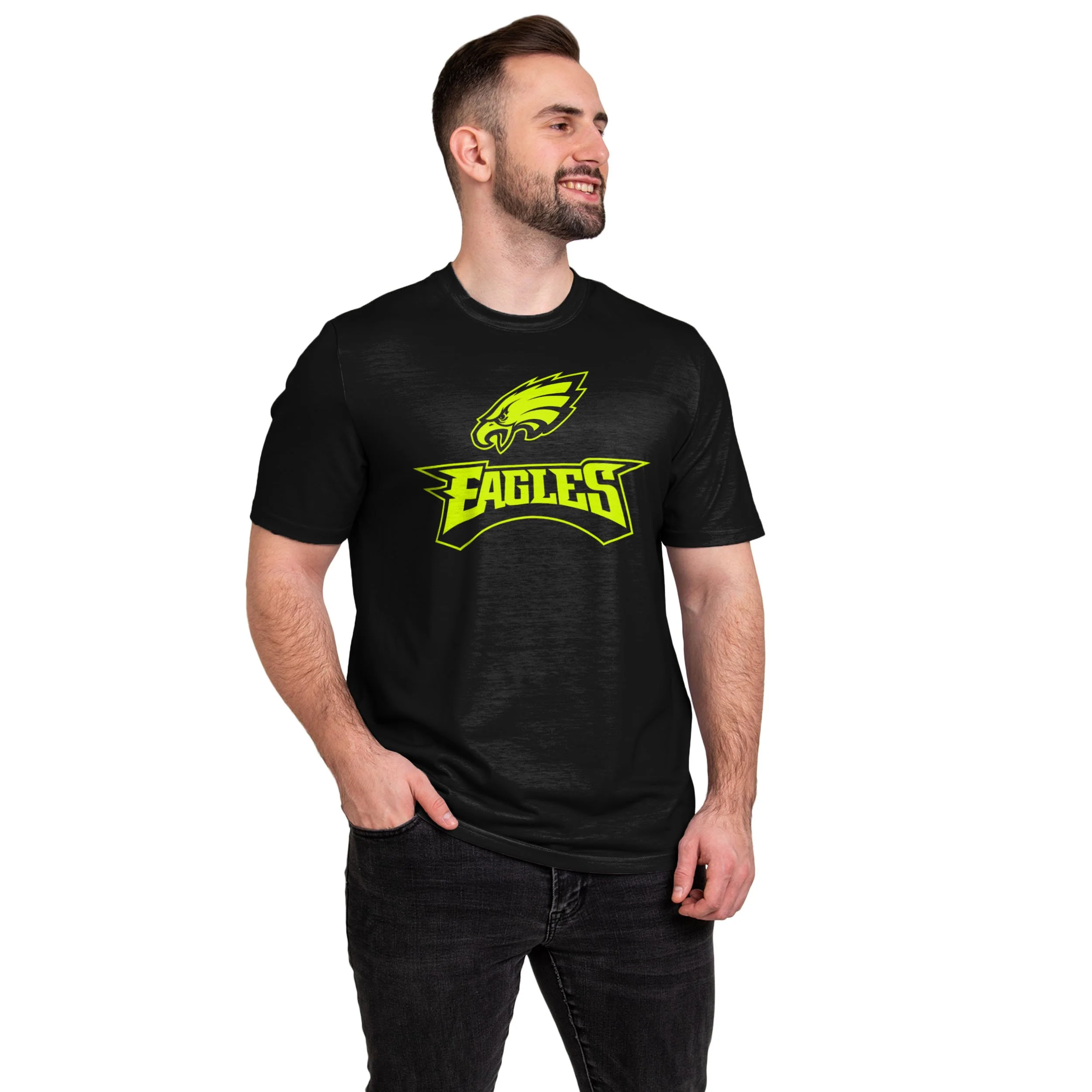 Philadelphia Eagles NFL Mens Highlights T-Shirt - Image 2