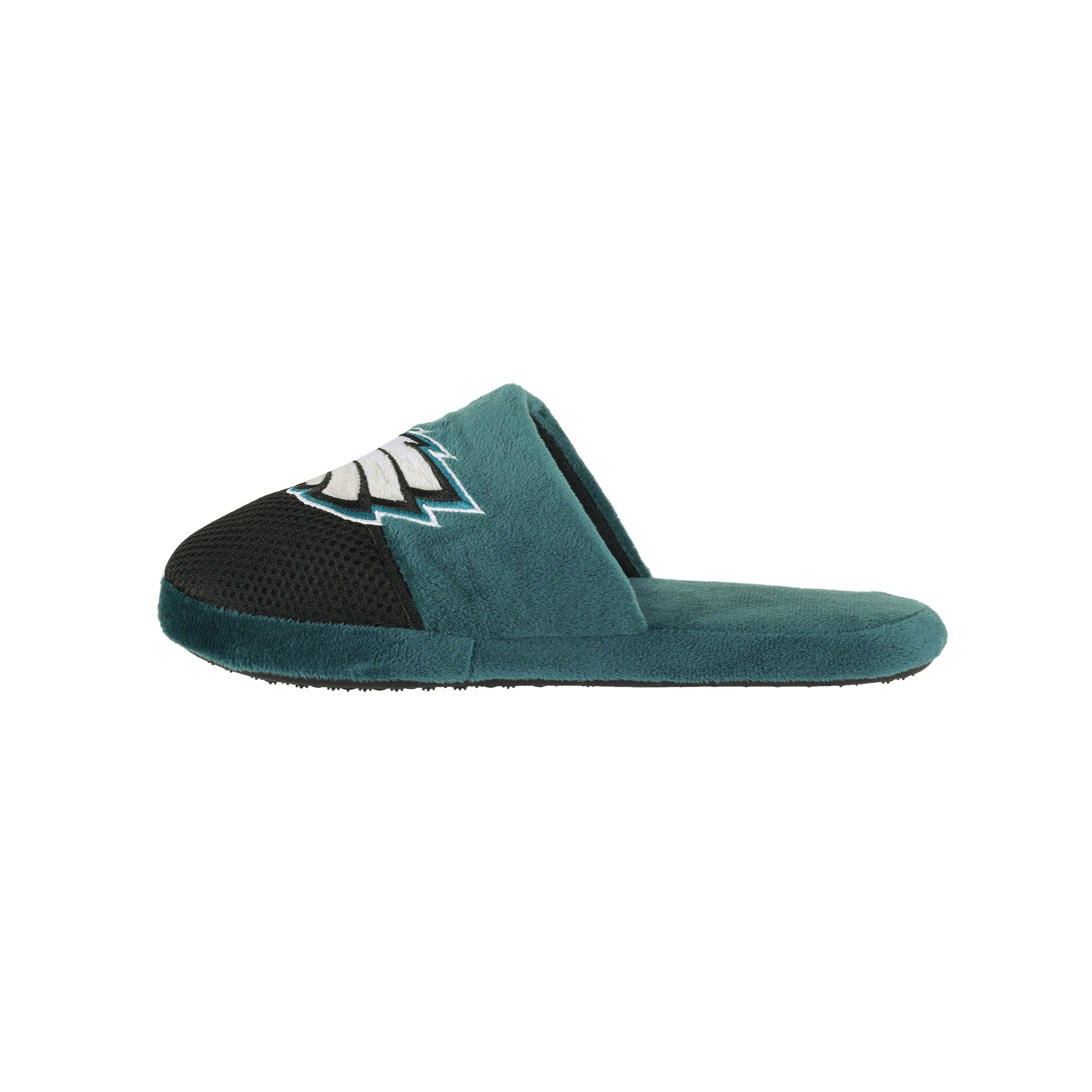 Philadelphia Eagles NFL Mens Logo Staycation Slippers - Image 2