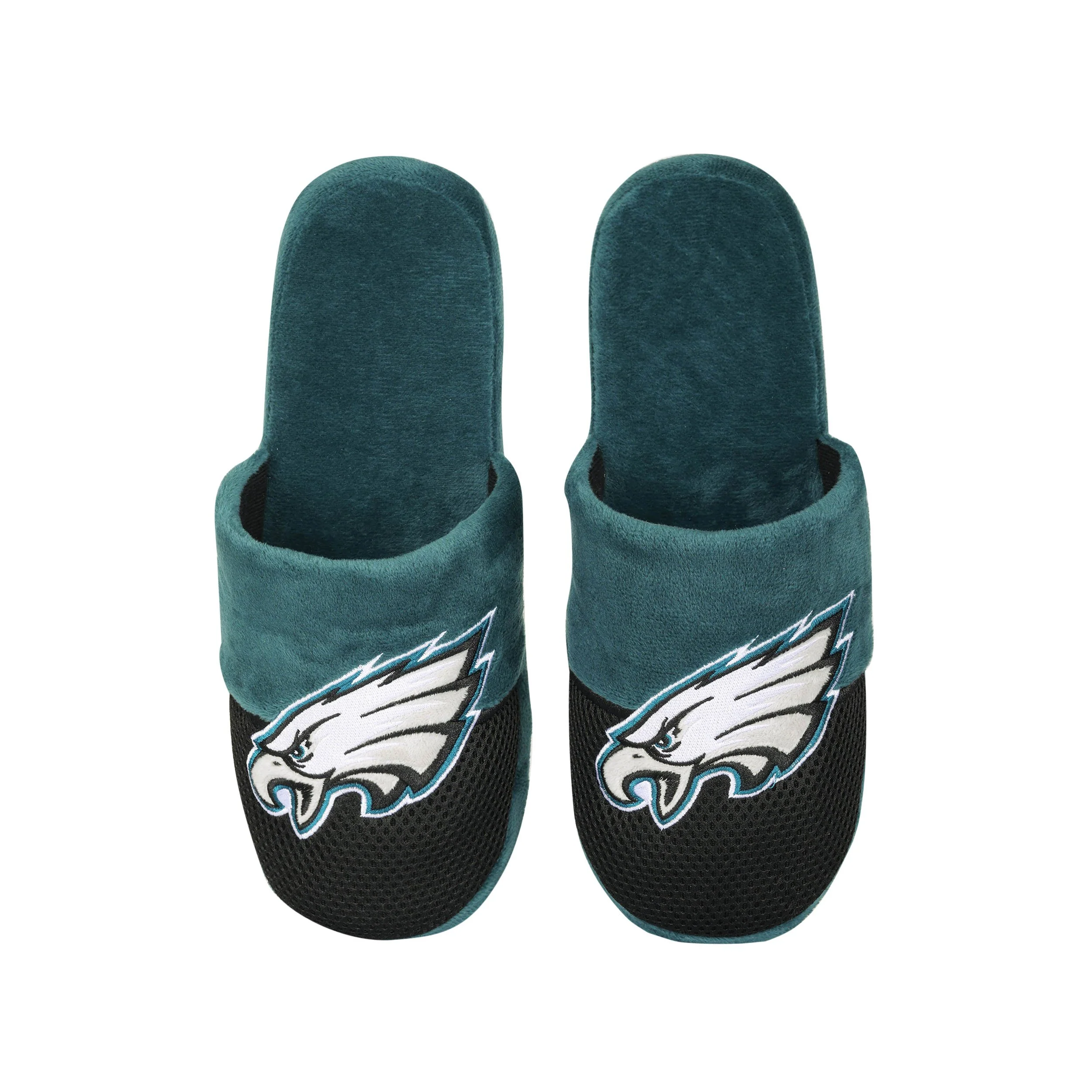 Philadelphia Eagles NFL Mens Logo Staycation Slippers - Image 4