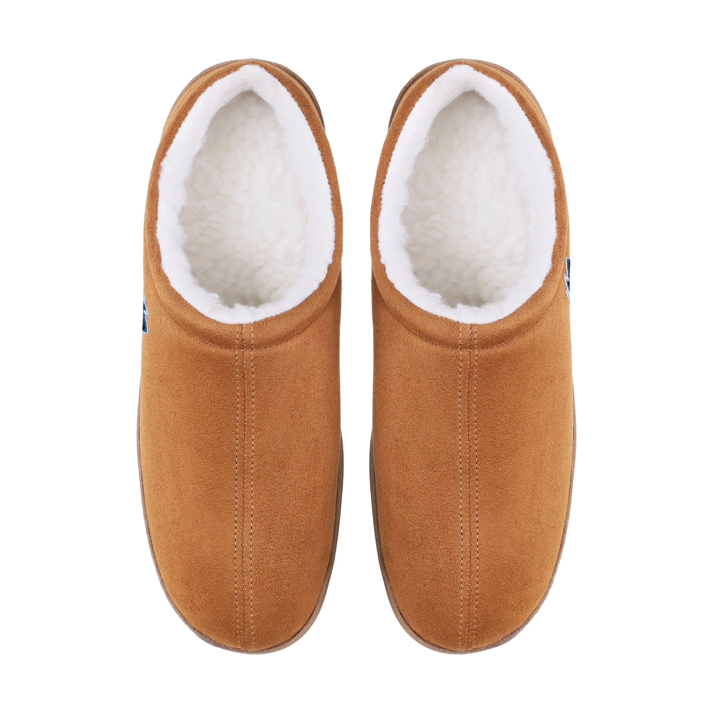 Philadelphia Eagles NFL Mens Low Top Suede Slippers - Image 4