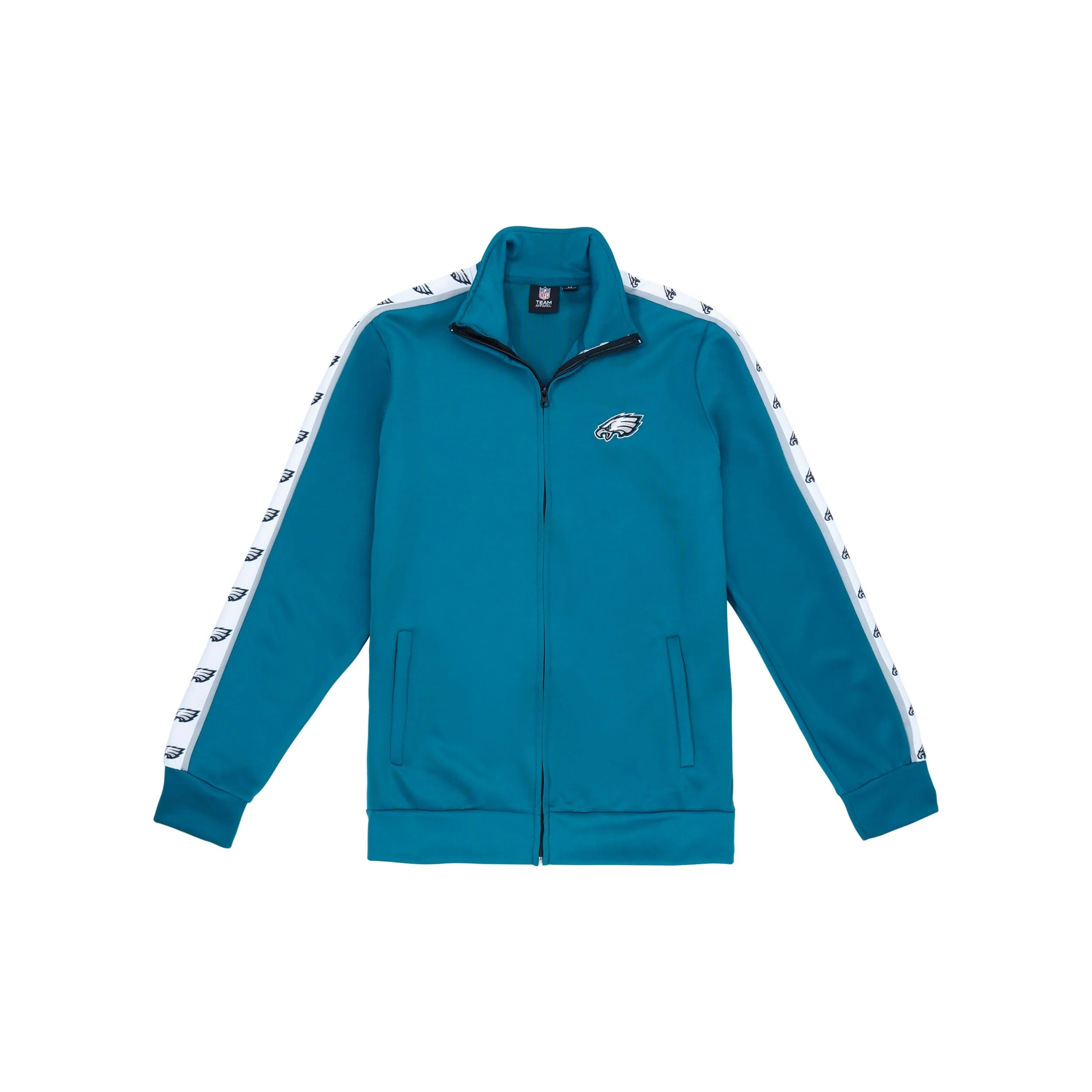 Philadelphia Eagles NFL Mens Stripe Logo Track Jacket - Image 6