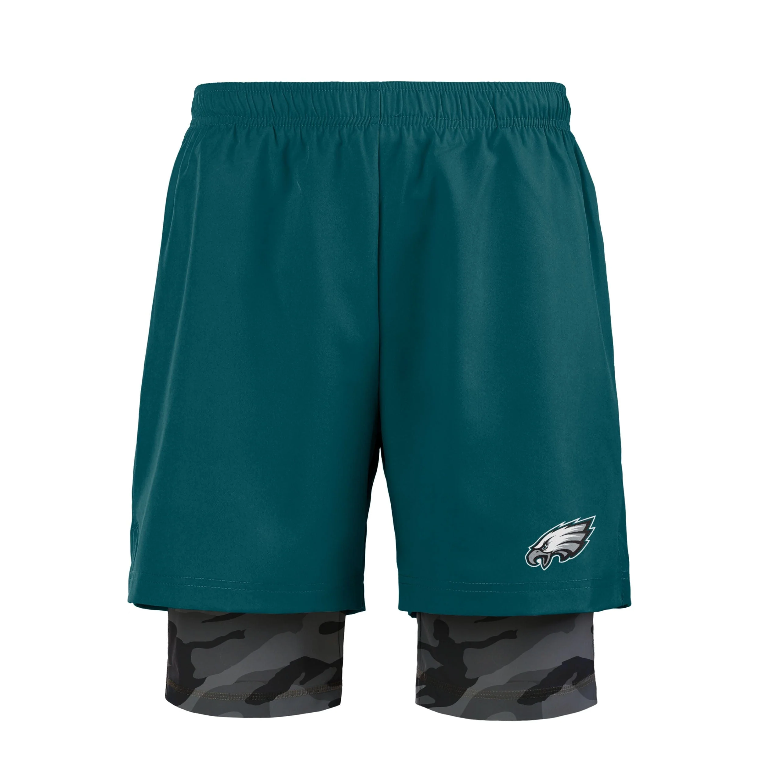 Philadelphia Eagles NFL Mens Team Color Camo Liner Shorts