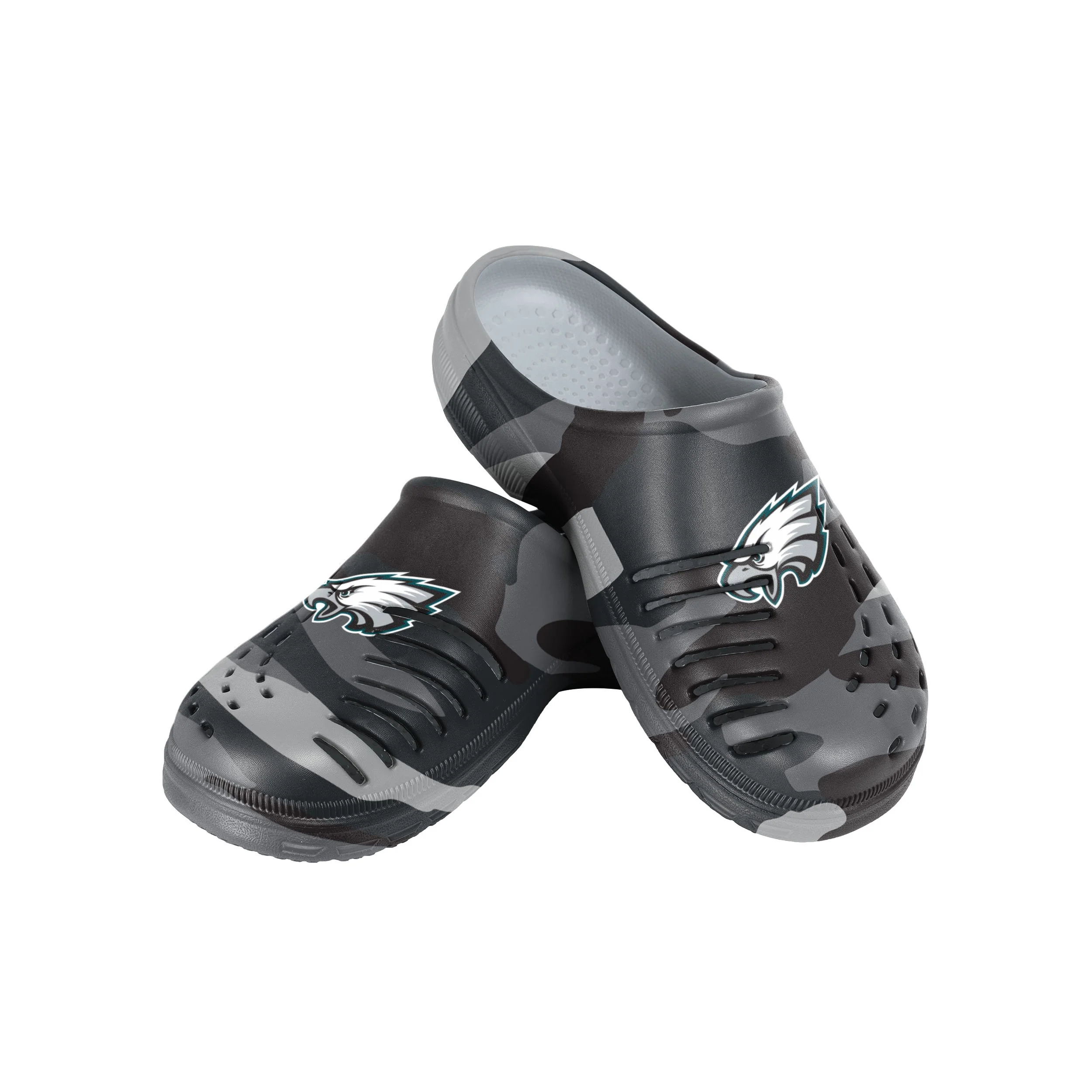 Philadelphia Eagles NFL Mens Tonal Camo Clog