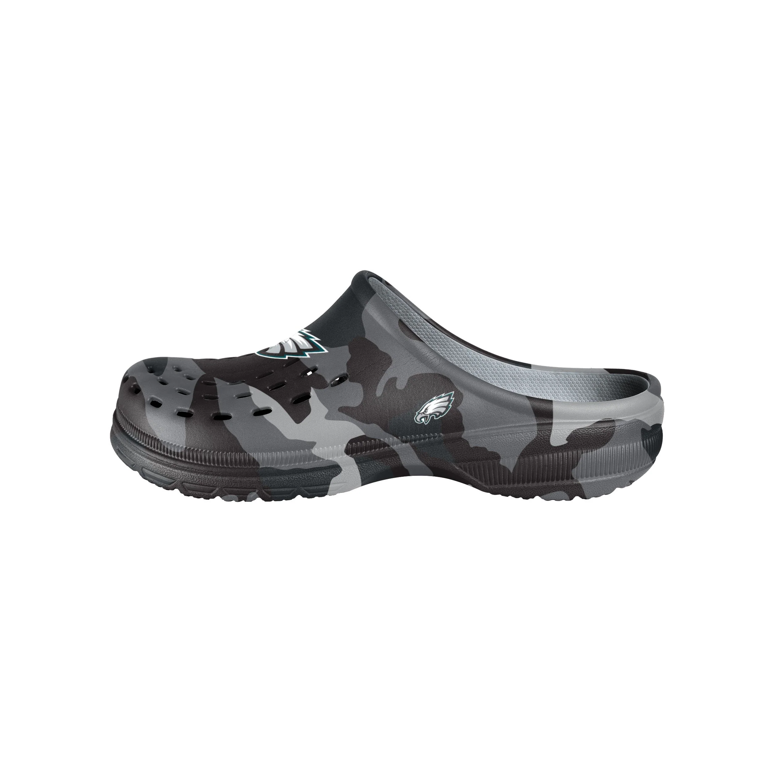 Philadelphia Eagles NFL Mens Tonal Camo Clog - Image 2
