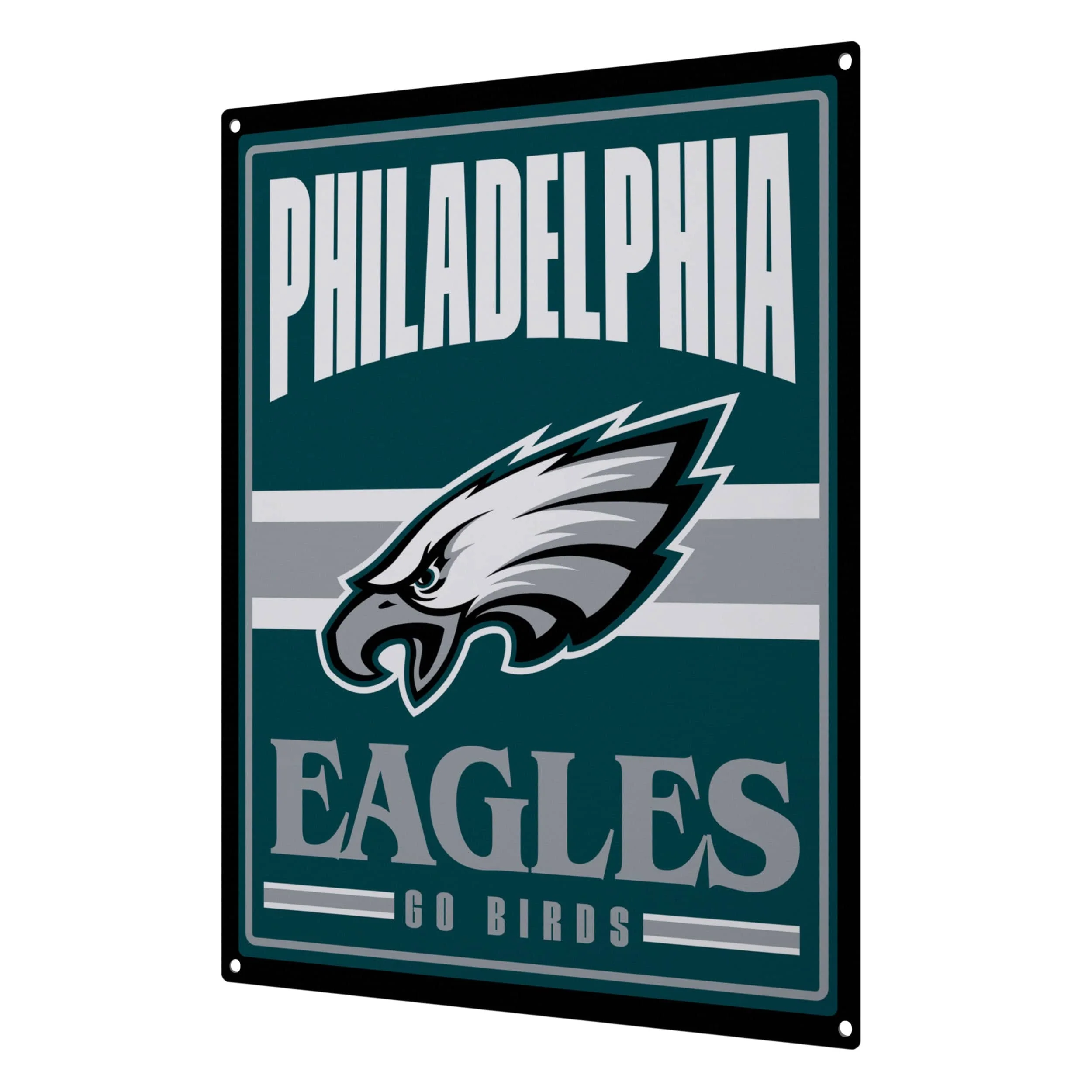 Philadelphia Eagles NFL Metal Tacker Wall Sign - Image 2