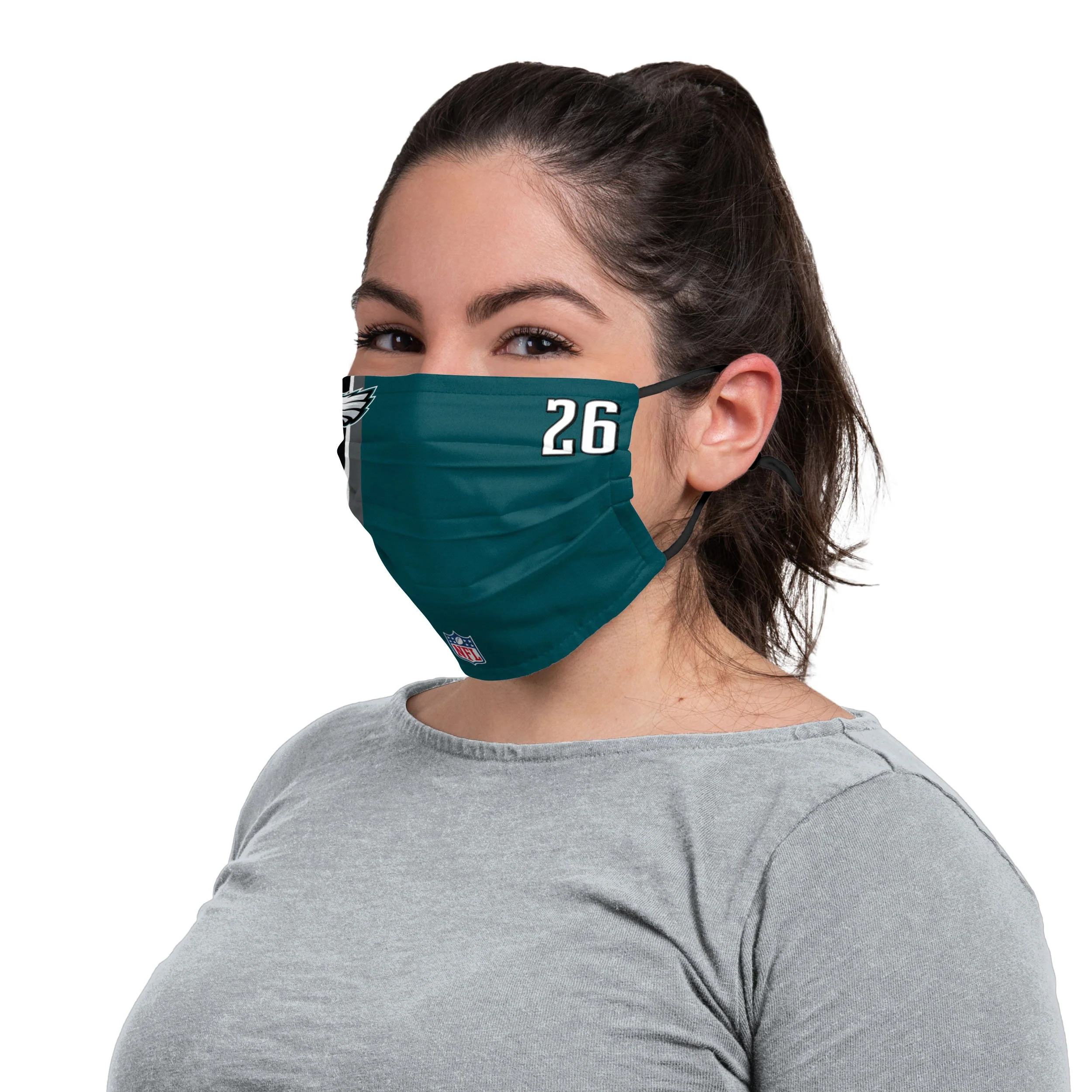 Philadelphia Eagles NFL Miles Sanders On-Field Sideline Face Cover - Image 3
