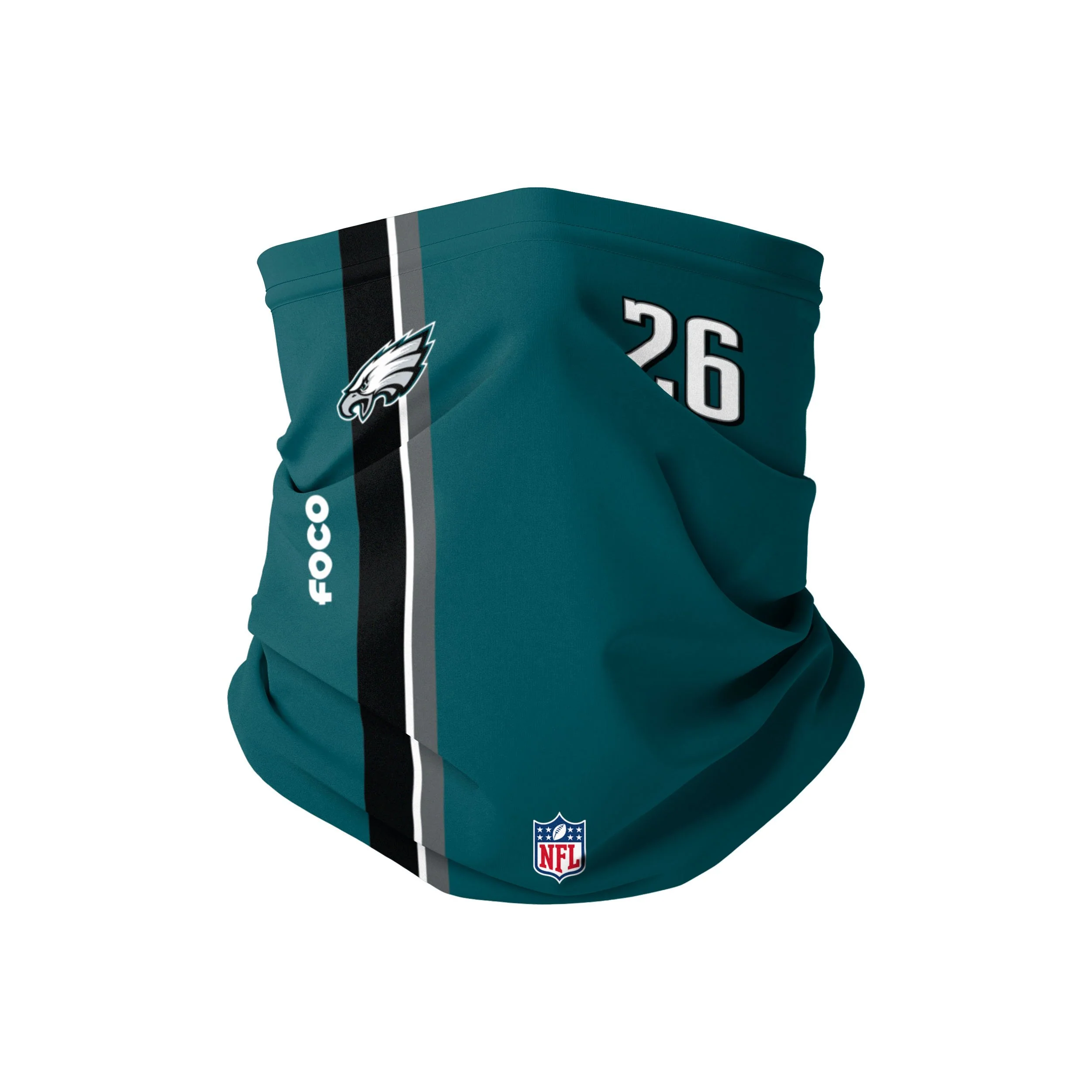 Philadelphia Eagles NFL Miles Sanders On-Field Sideline Gaiter Scarf