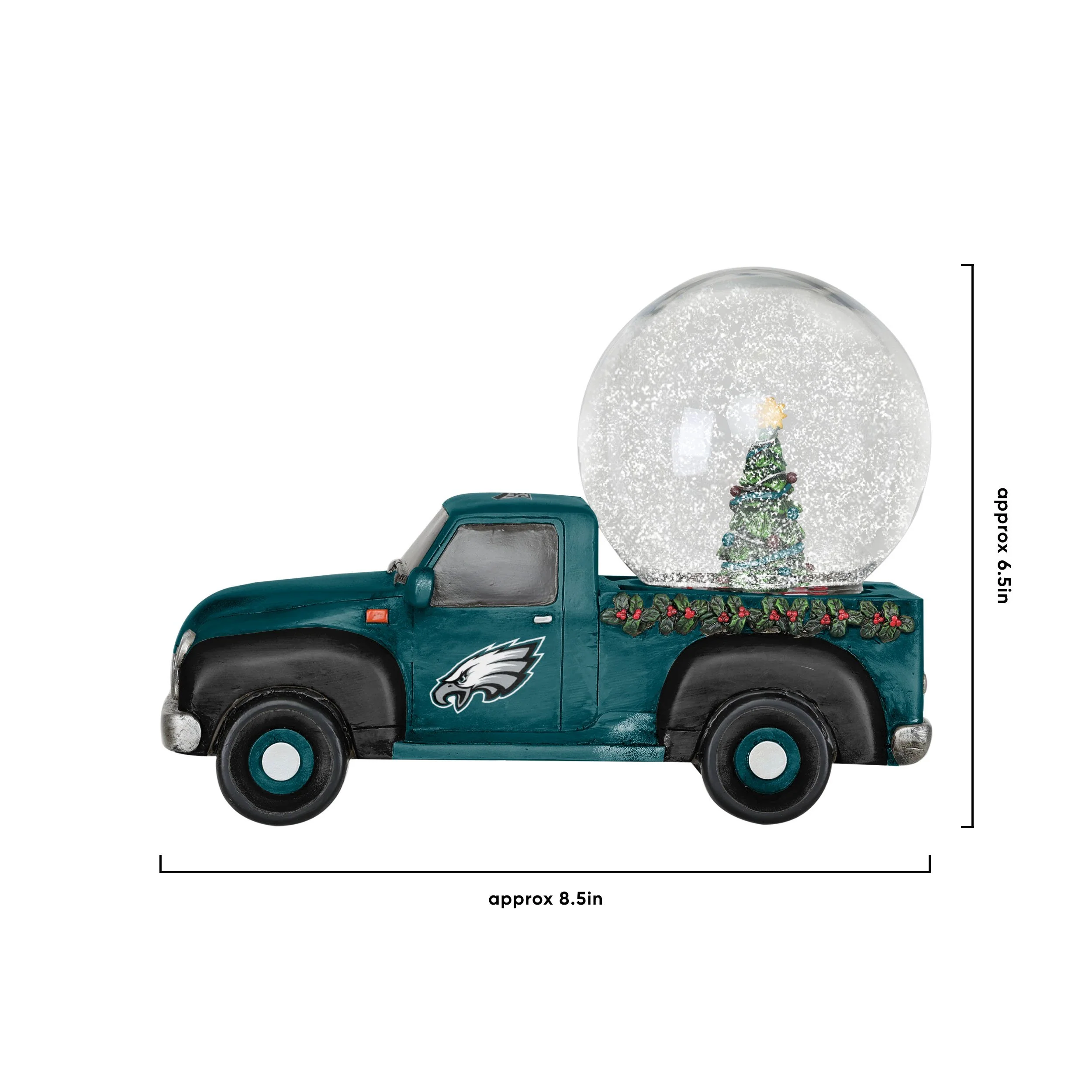 Philadelphia Eagles NFL Pickup Truck Snow Globe - Image 5