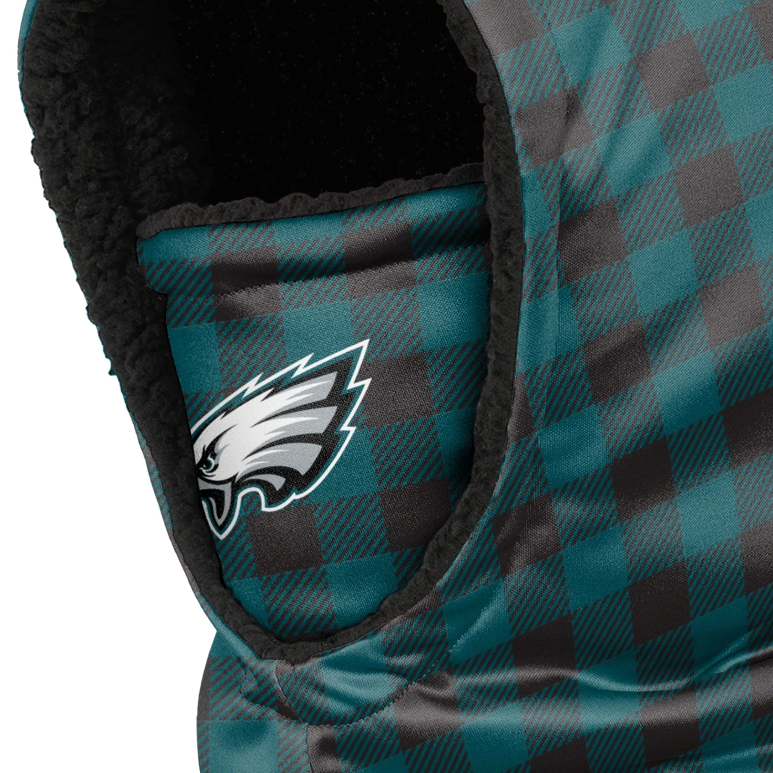 Philadelphia Eagles NFL Plaid Hooded Gaiter - Image 3