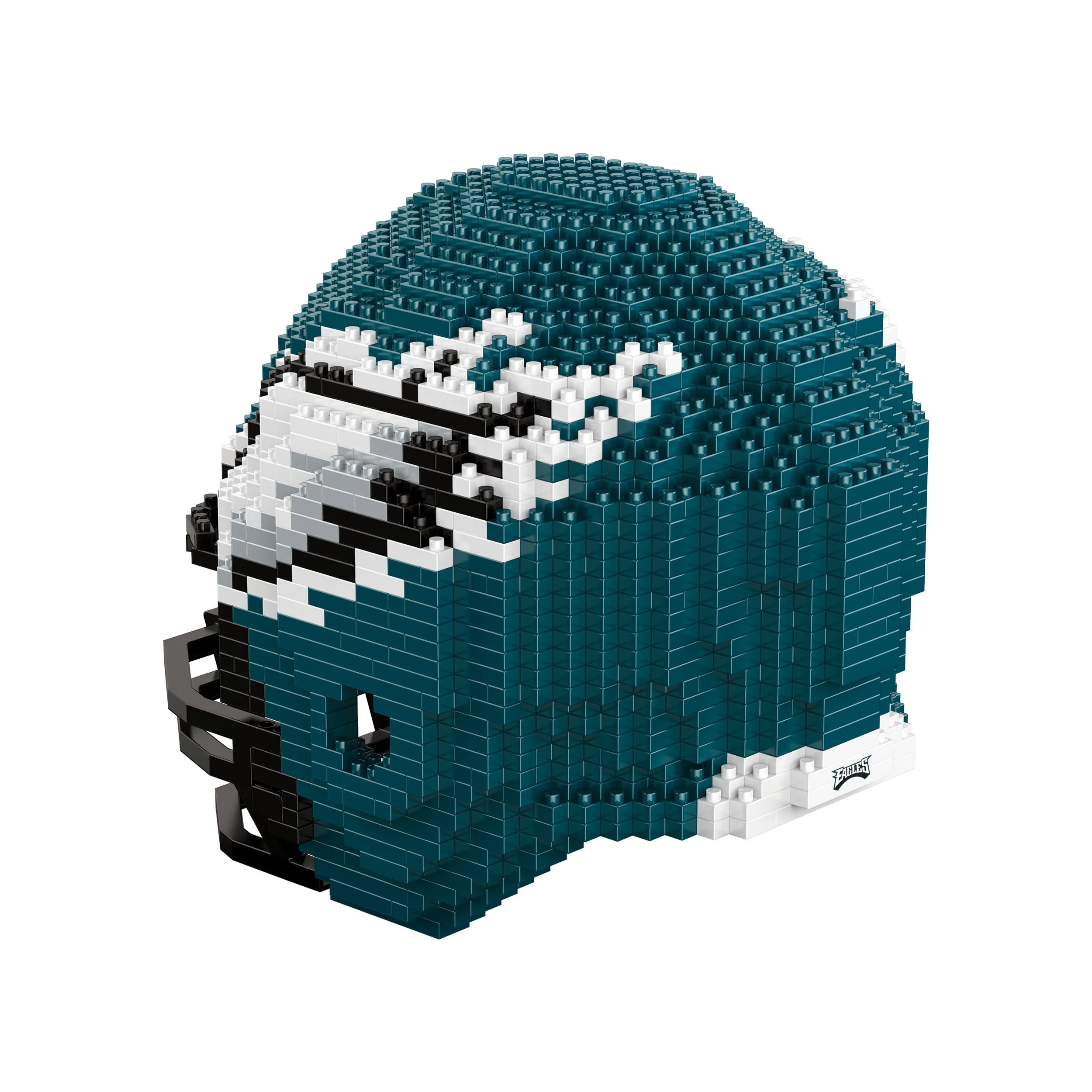 Philadelphia Eagles NFL Replica BRXLZ Mini Helmet - Image 4