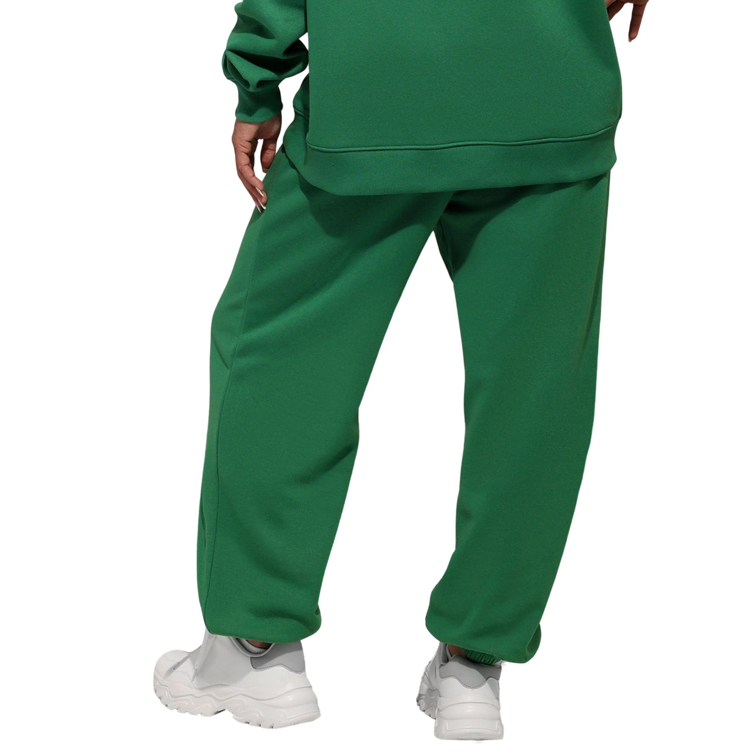 Philadelphia Eagles NFL Retro Womens Big Wordmark Rhinestone Sweatpants - Image 2