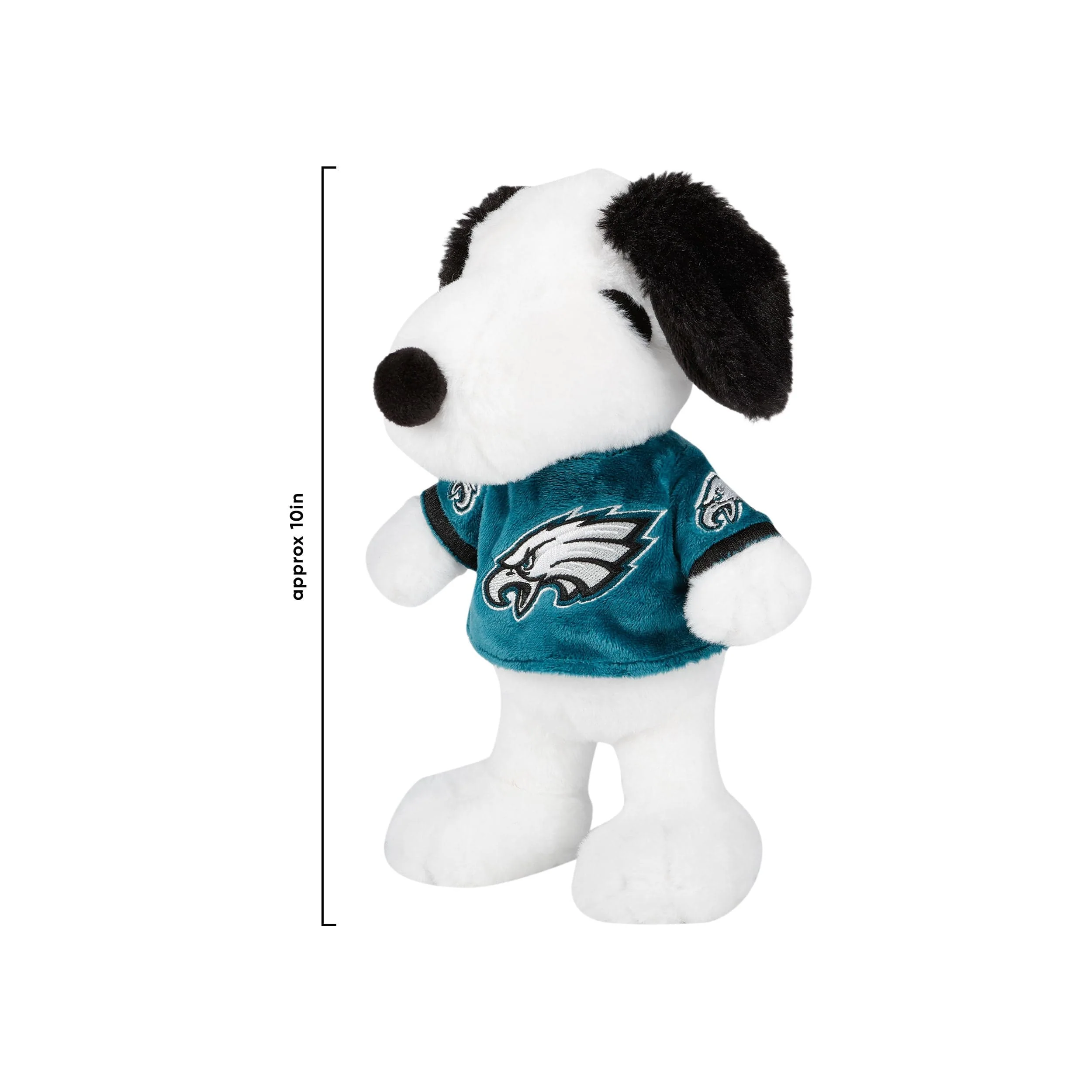 Philadelphia Eagles NFL Snoopy Peanuts Team Jersey Plush - Image 2