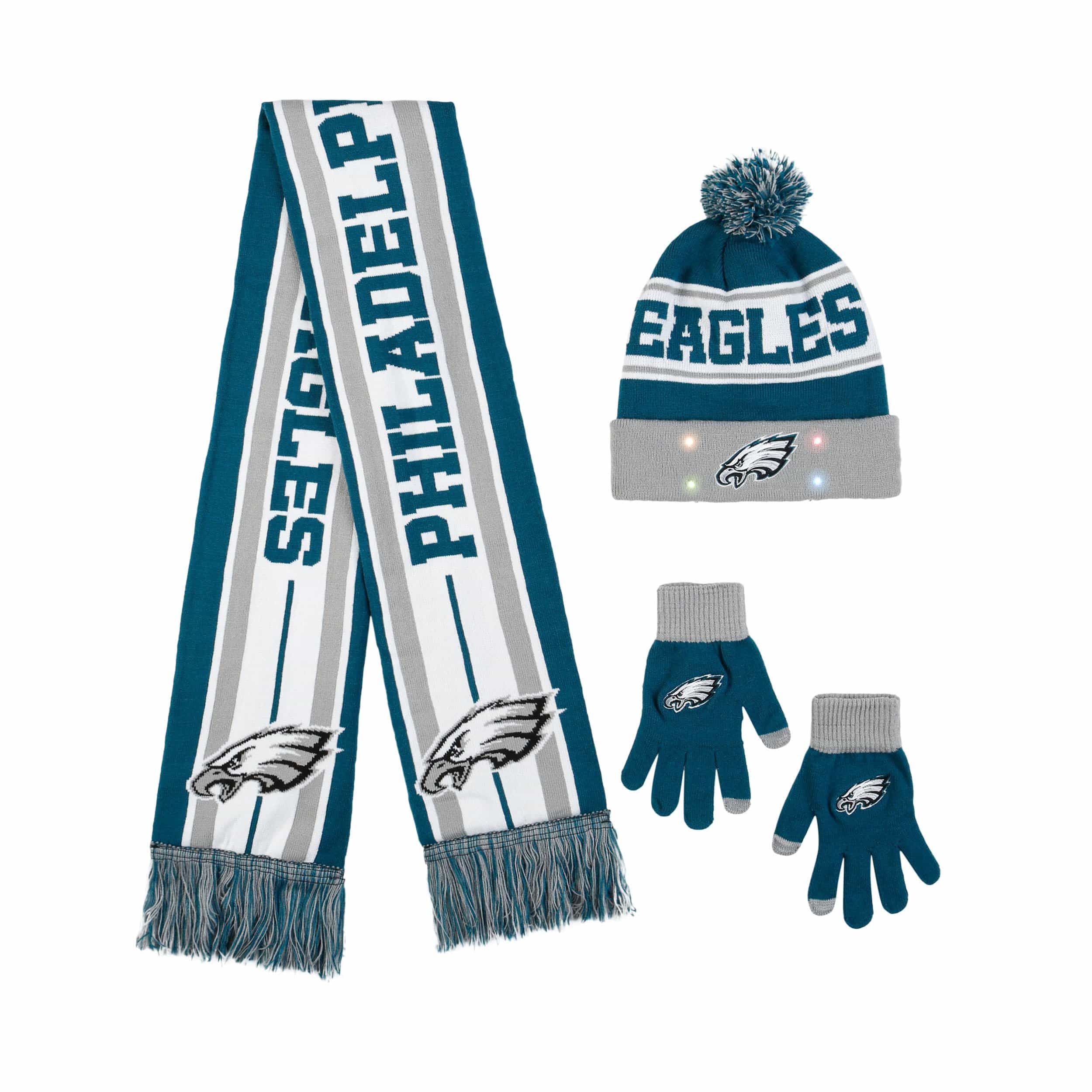 Philadelphia Eagles NFL Snow Stealer Cold Weather Set - Image 2