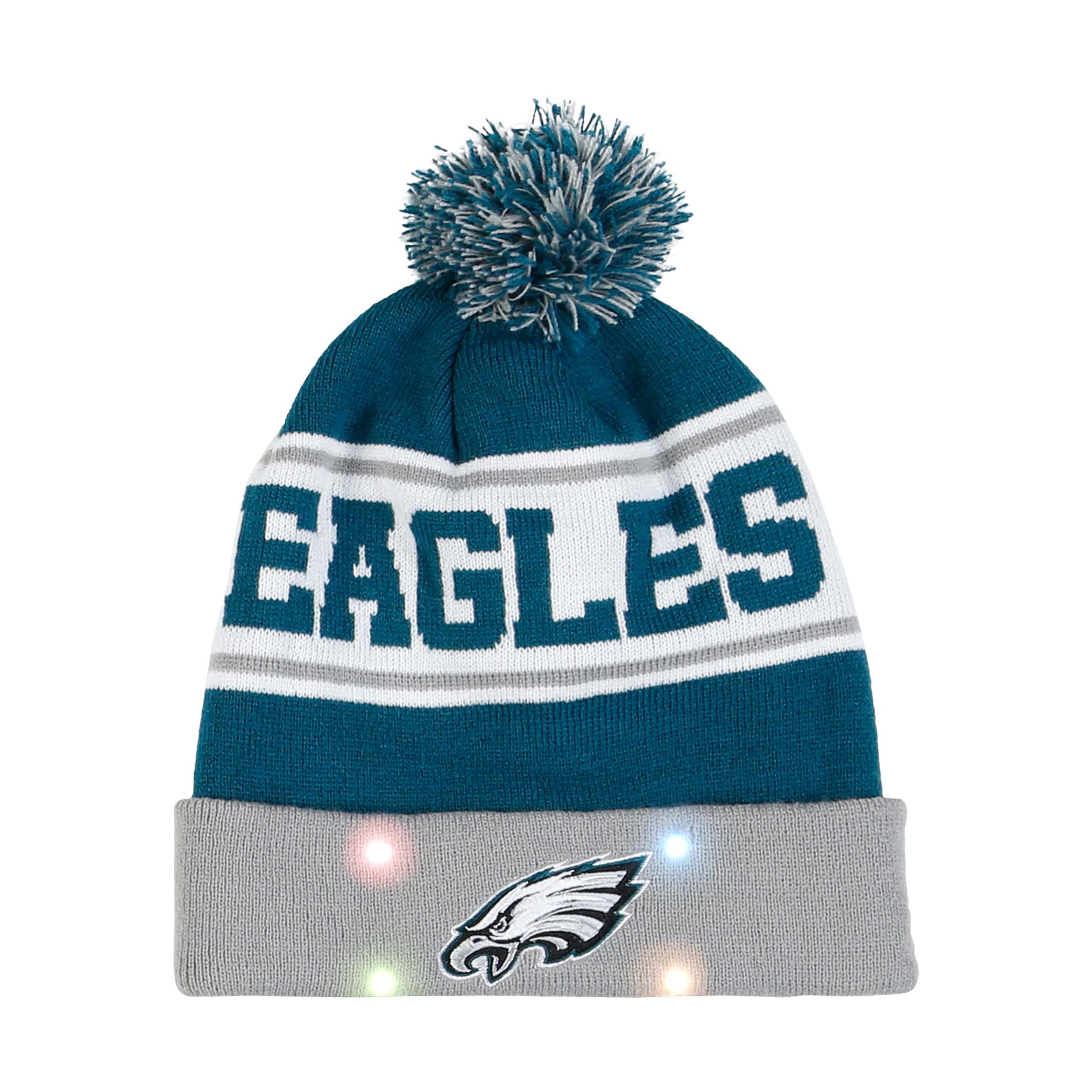 Philadelphia Eagles NFL Snow Stealer Light Up Beanie - Image 2