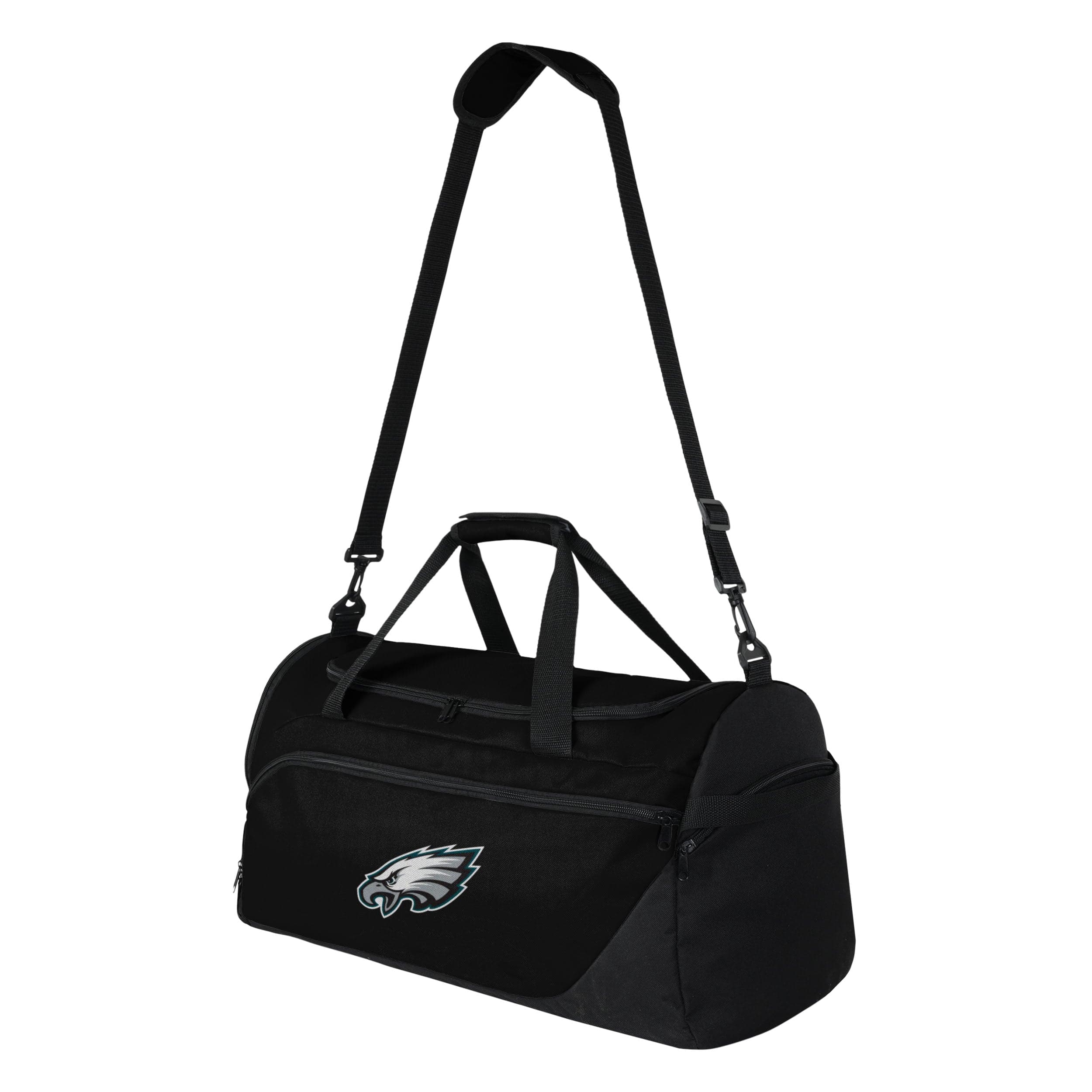 Philadelphia Eagles NFL Solid Big Logo Duffle Bag - Image 2