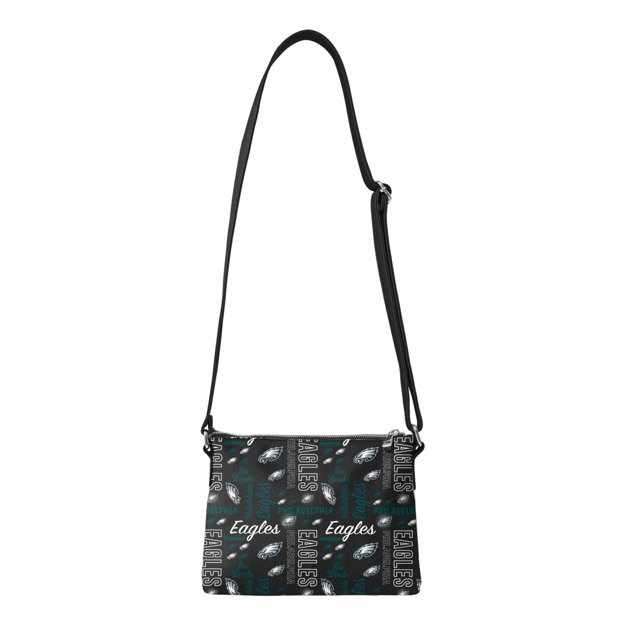 Philadelphia Eagles NFL Spirited Style Printed Collection Foldover Tote Bag - Image 5