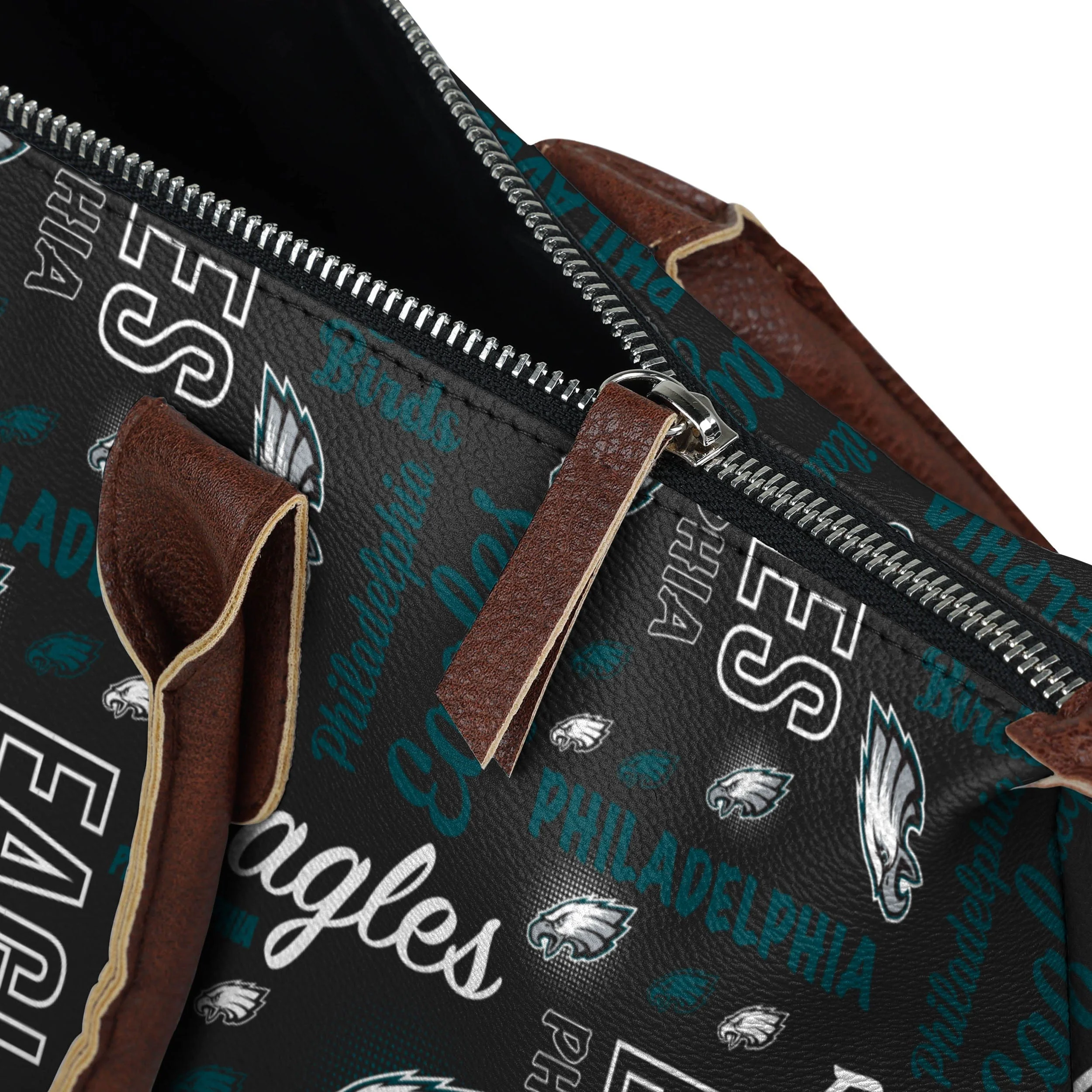 Philadelphia Eagles NFL Spirited Style Printed Collection Tote Bag - Image 4