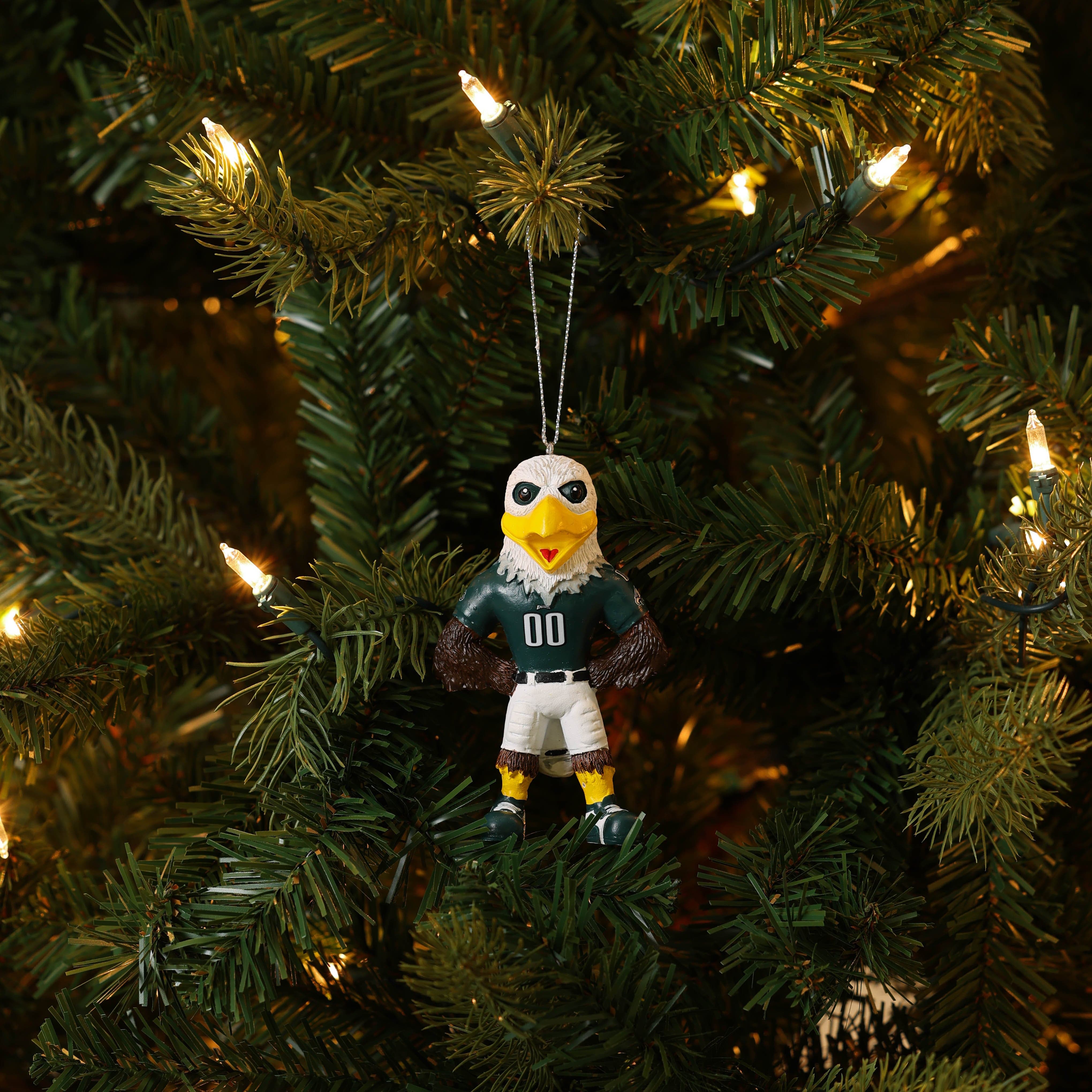Philadelphia Eagles NFL Swoop Mascot Ornament - Image 4
