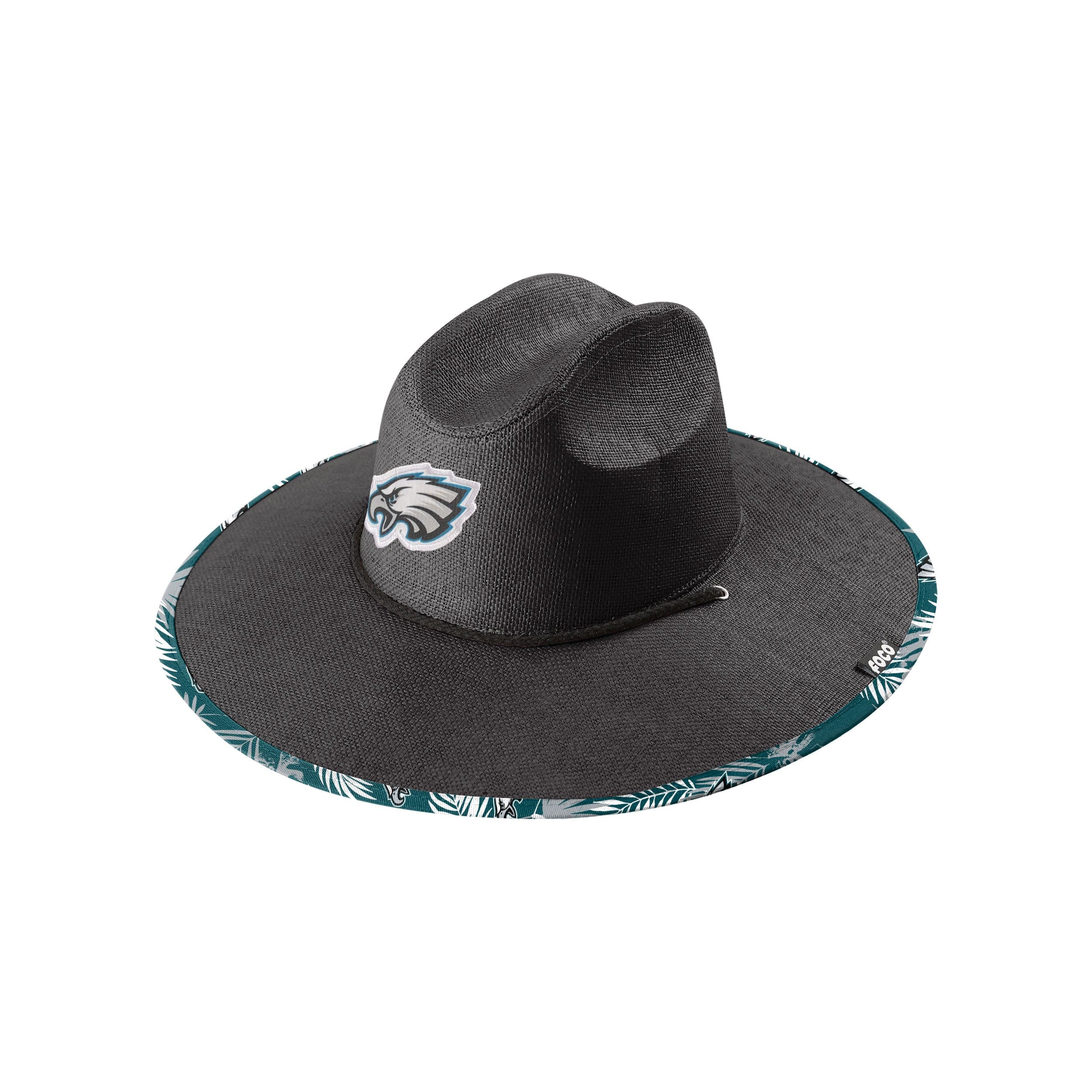 Philadelphia Eagles NFL Team Color Straw Hat - Image 3