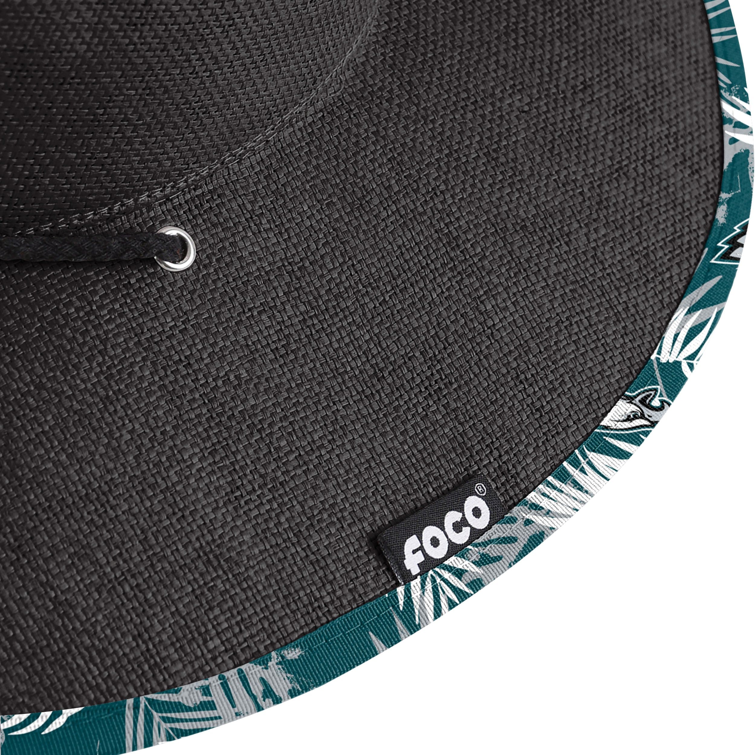 Philadelphia Eagles NFL Team Color Straw Hat - Image 7