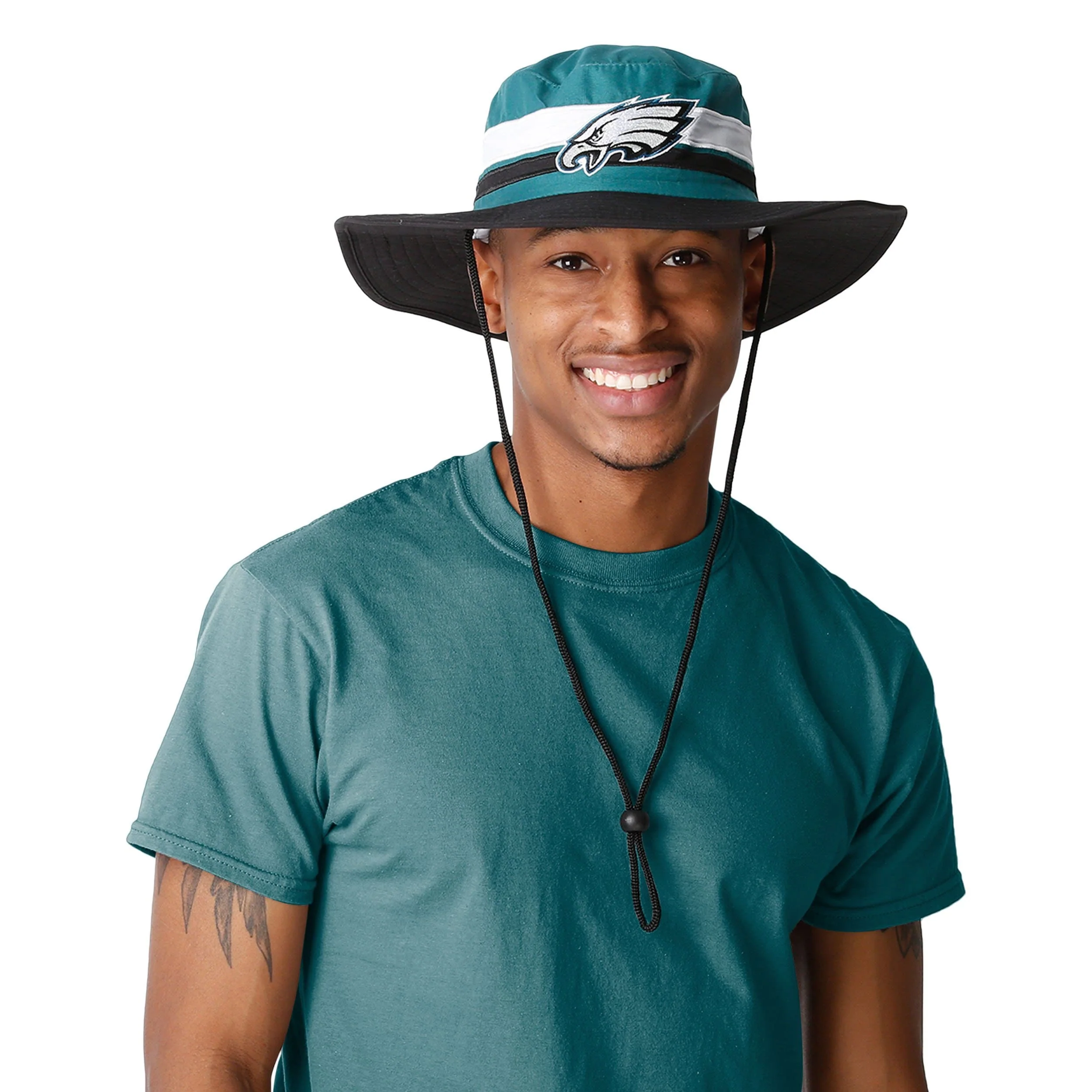 Philadelphia Eagles NFL Team Stripe Boonie Hat - Image 5