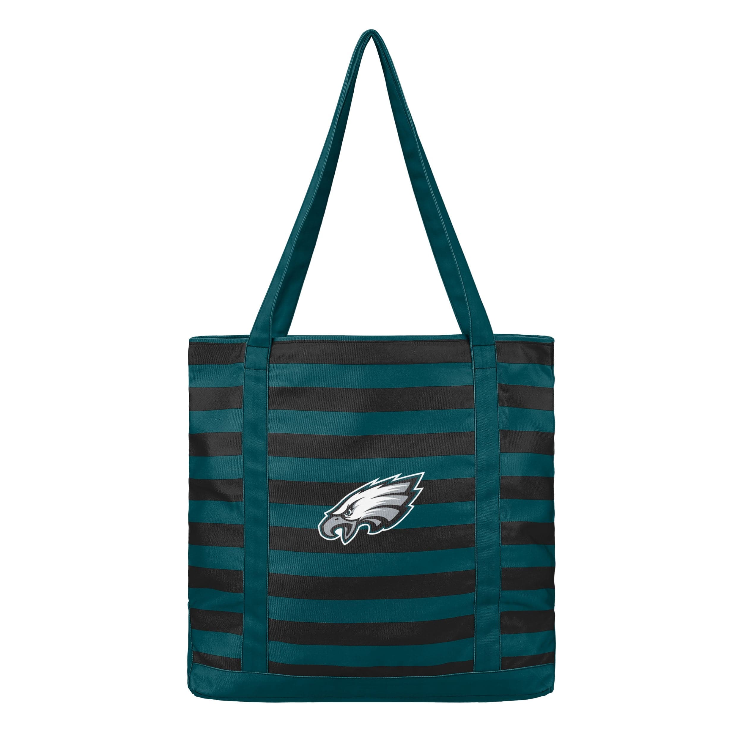 Philadelphia Eagles NFL Team Stripe Canvas Tote Bag