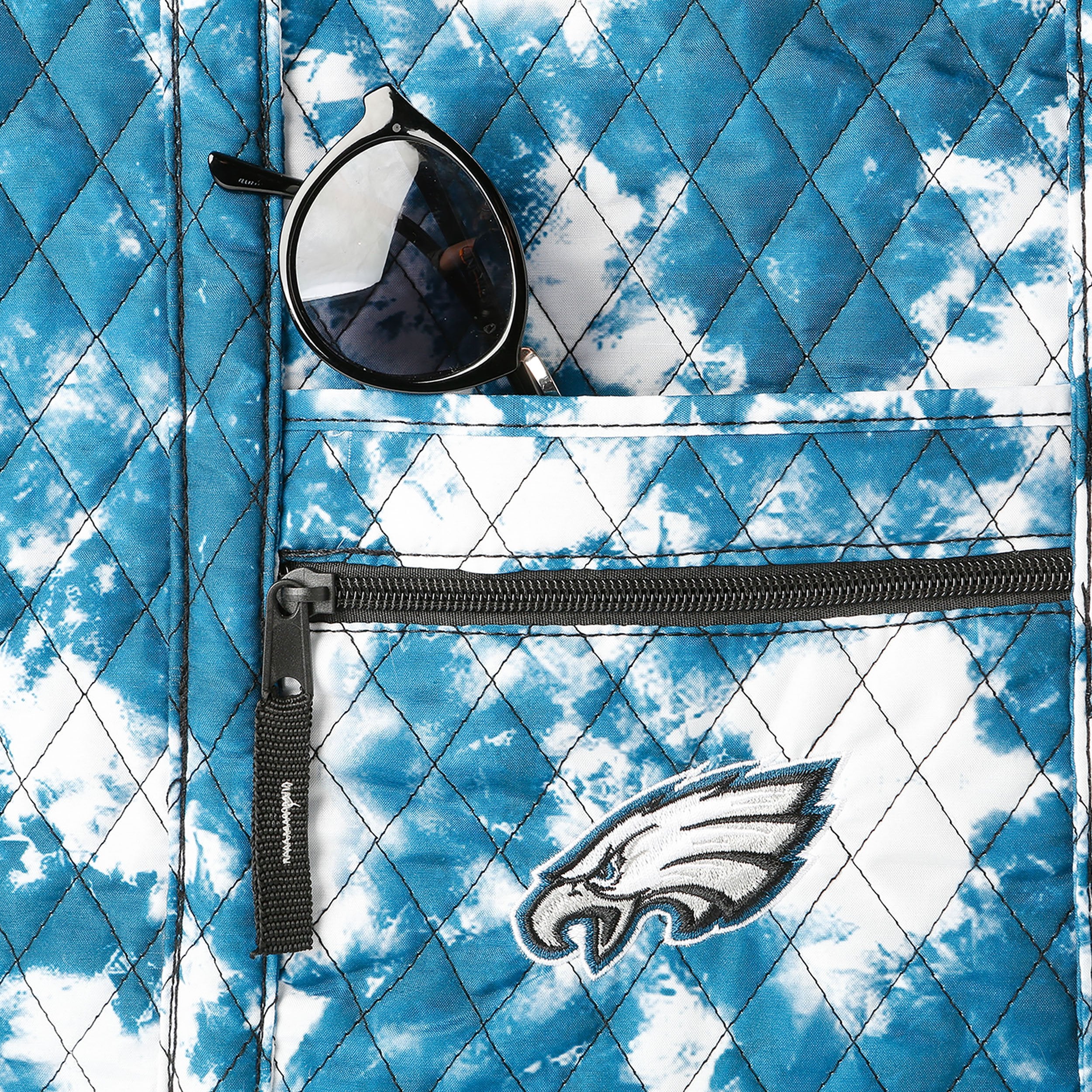 Philadelphia Eagles NFL Tie-Dye Takeaway Tote Bag - Image 3