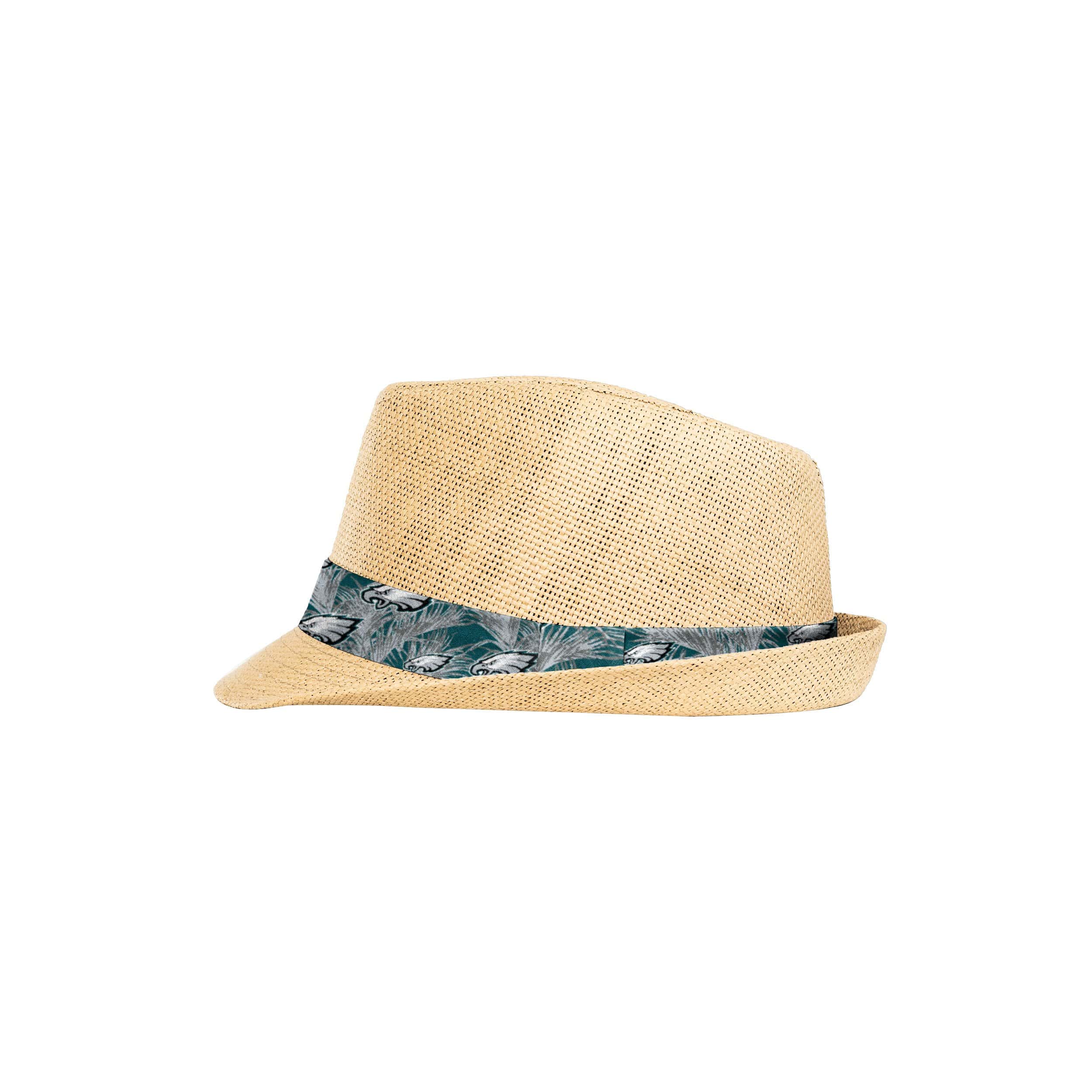 Philadelphia Eagles NFL Trilby Straw Hat - Image 2