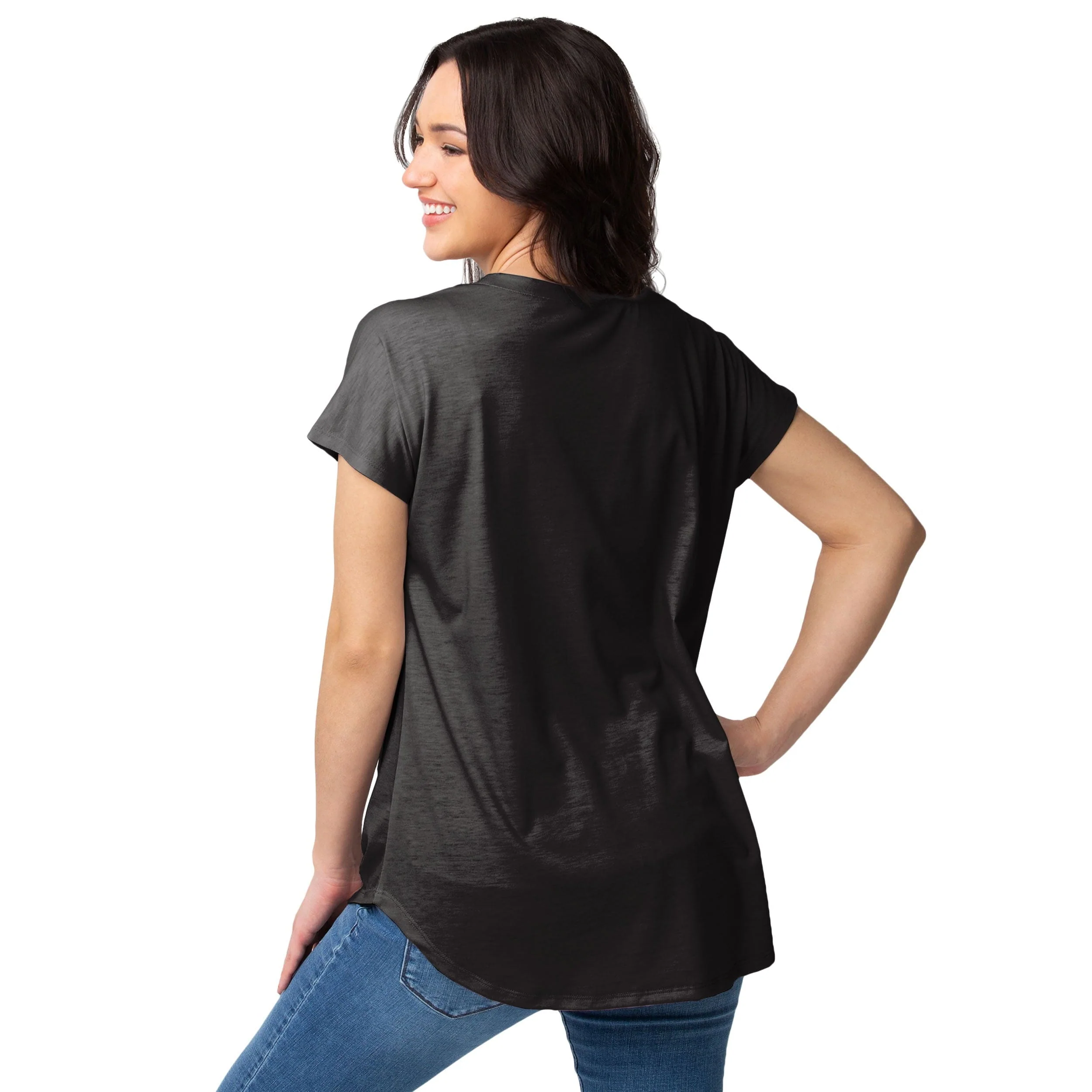 Philadelphia Eagles NFL Womens Big Logo Tunic Top - Image 2