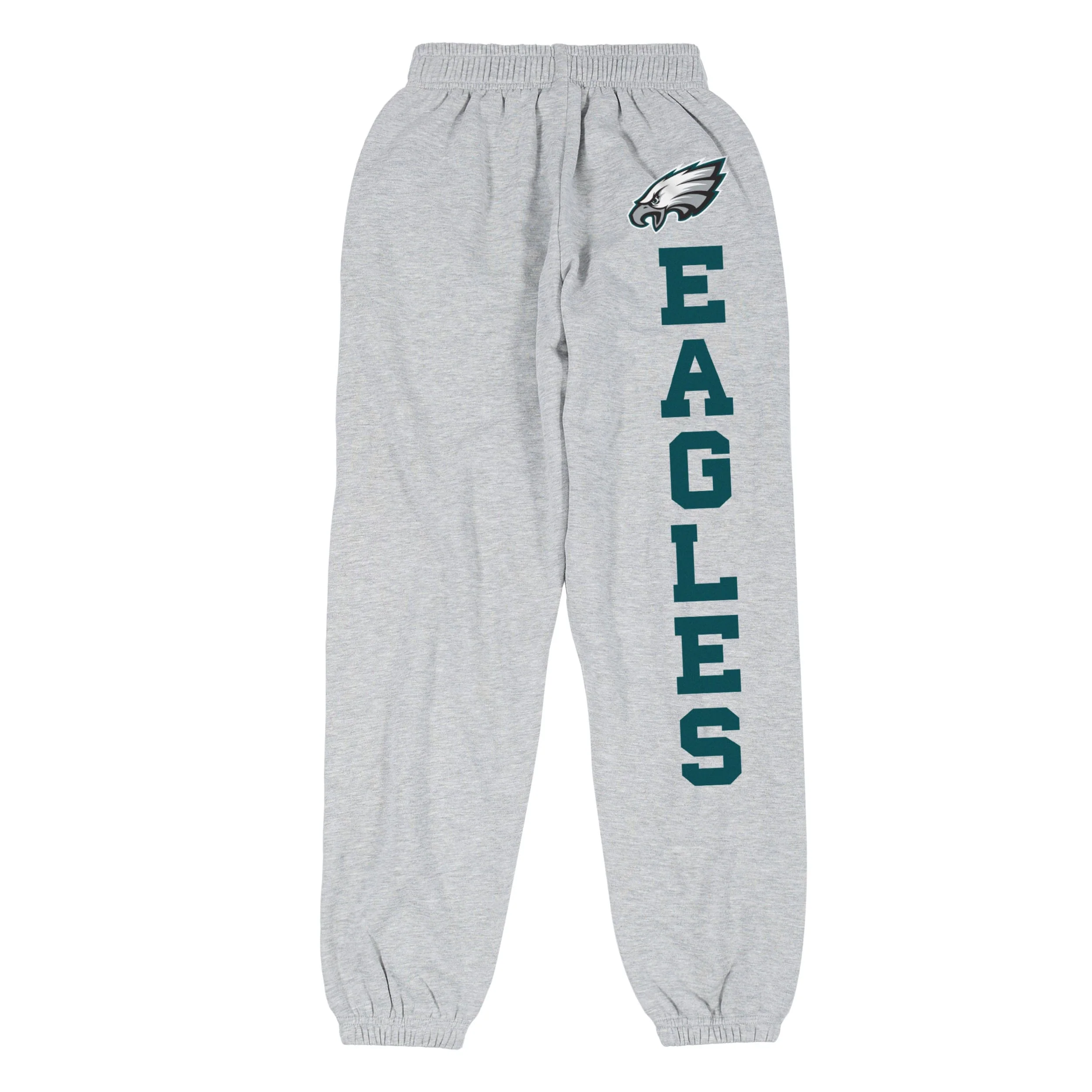 Philadelphia Eagles NFL Womens Big Wordmark Gray Sweatpants - Image 5
